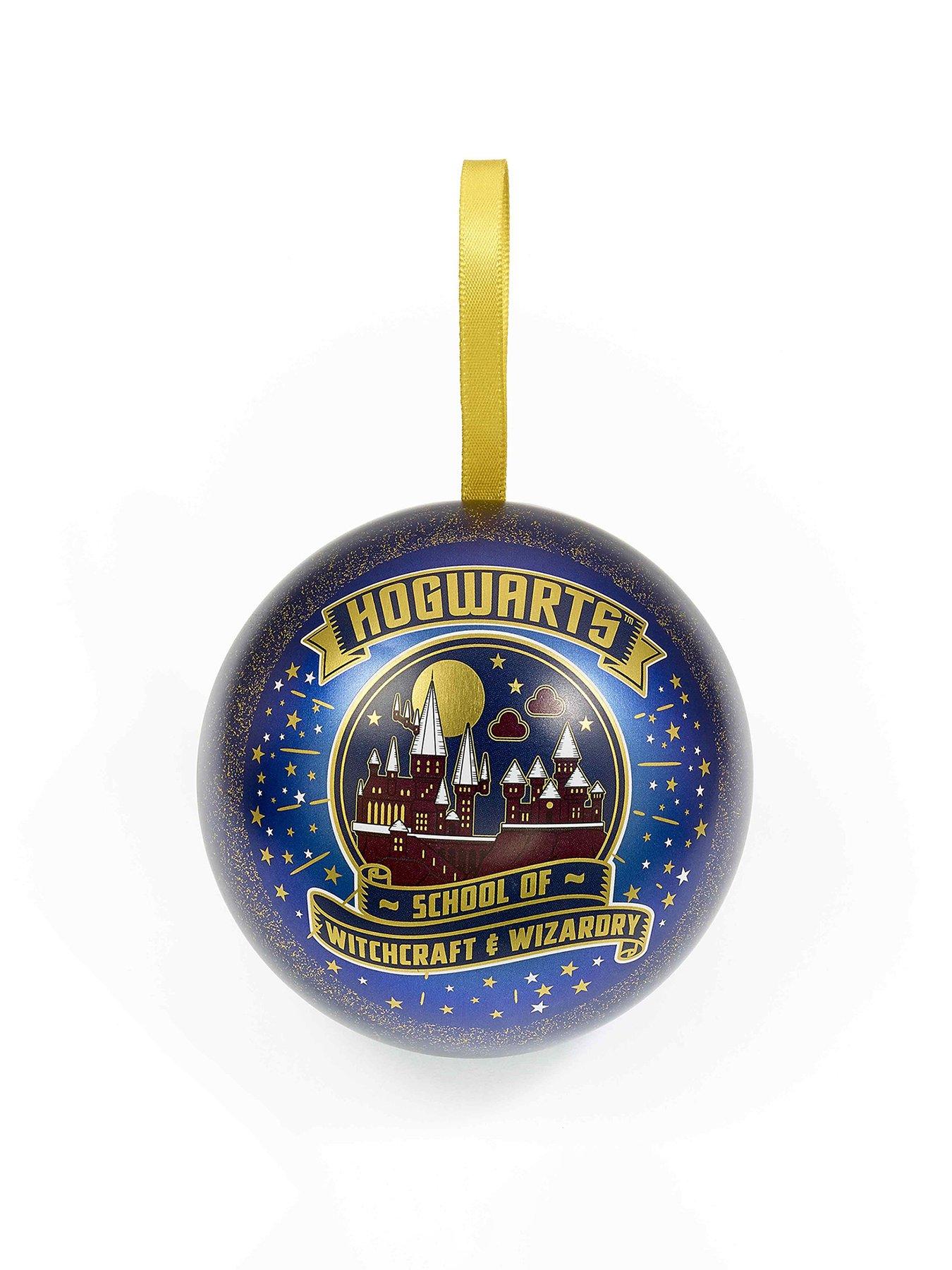 Product photograph of Harry Potter Hogwarts School Of Witchcraft And Wizardry Christmas Gift Bauble With Necklace from very.co.uk
