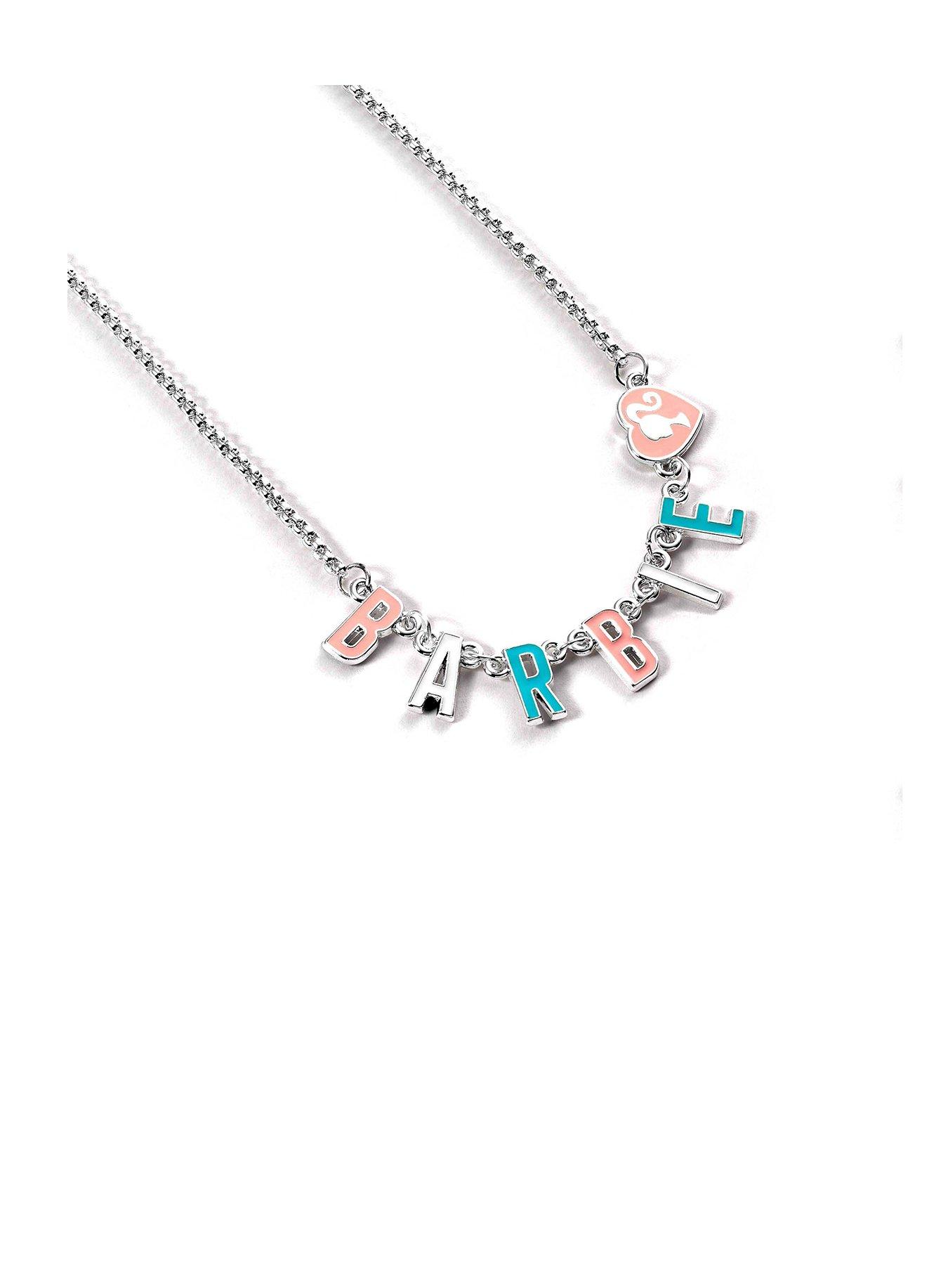 Barbie name necklace hotsell