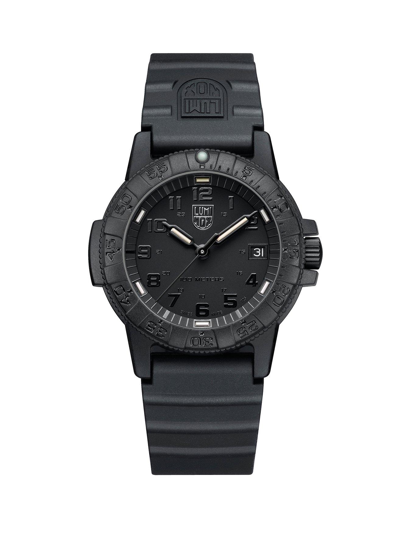 Product photograph of Luminox Leatherback Sea Turtle 39mm from very.co.uk