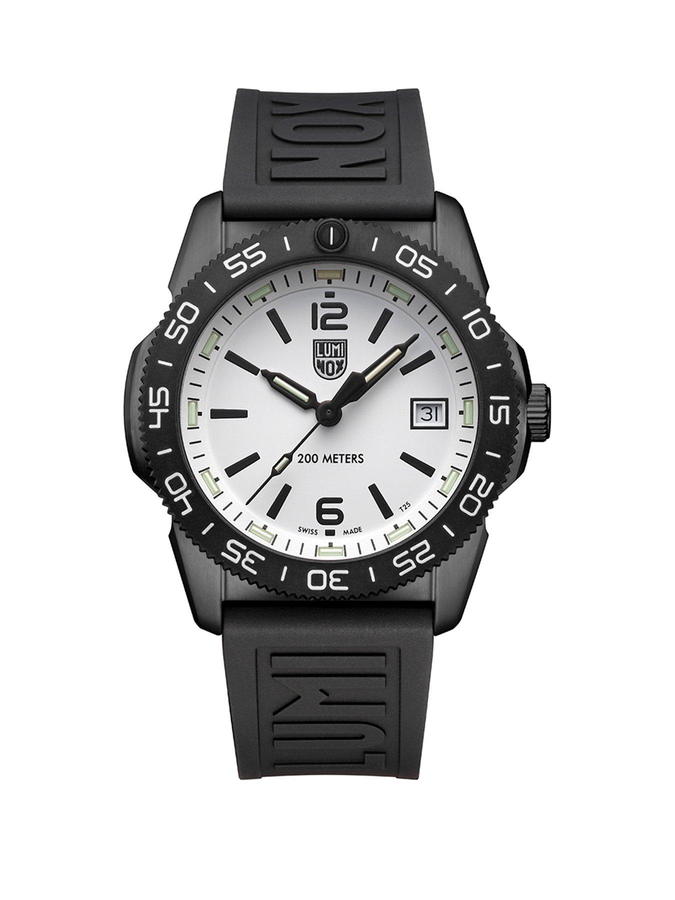 Product photograph of Luminox Pacific Diver 39mm Diver Watch from very.co.uk