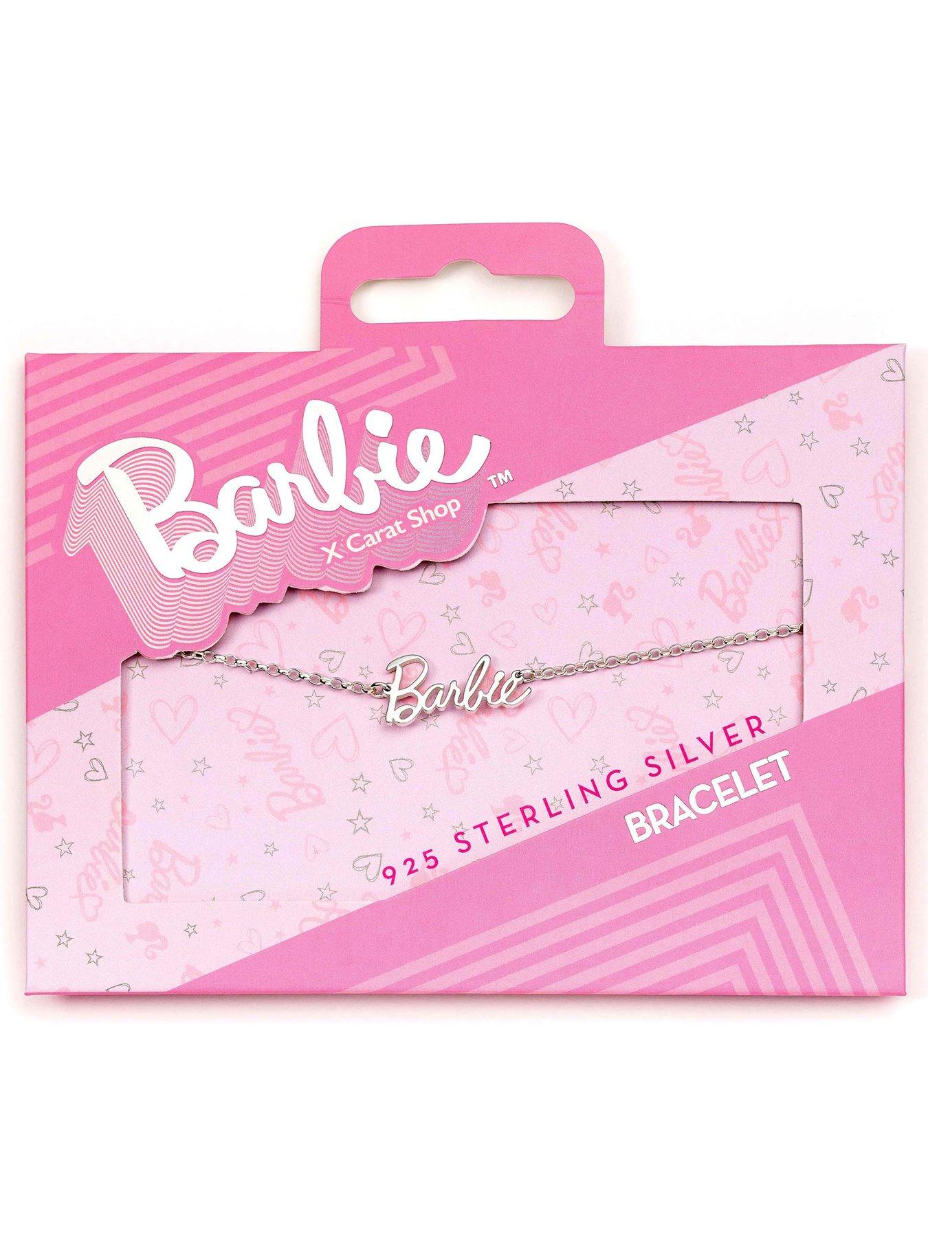 Image 3 of 3 of Barbie Sterling Silver Name Logo Bracelet