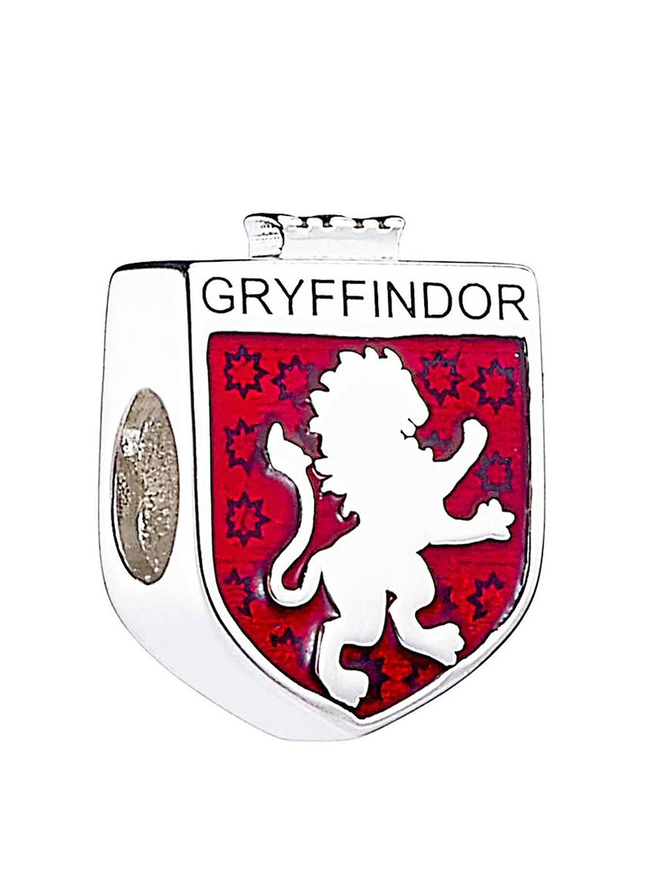 Harry Potter Sterling Silver Gryffindor Spacer Bead Silver