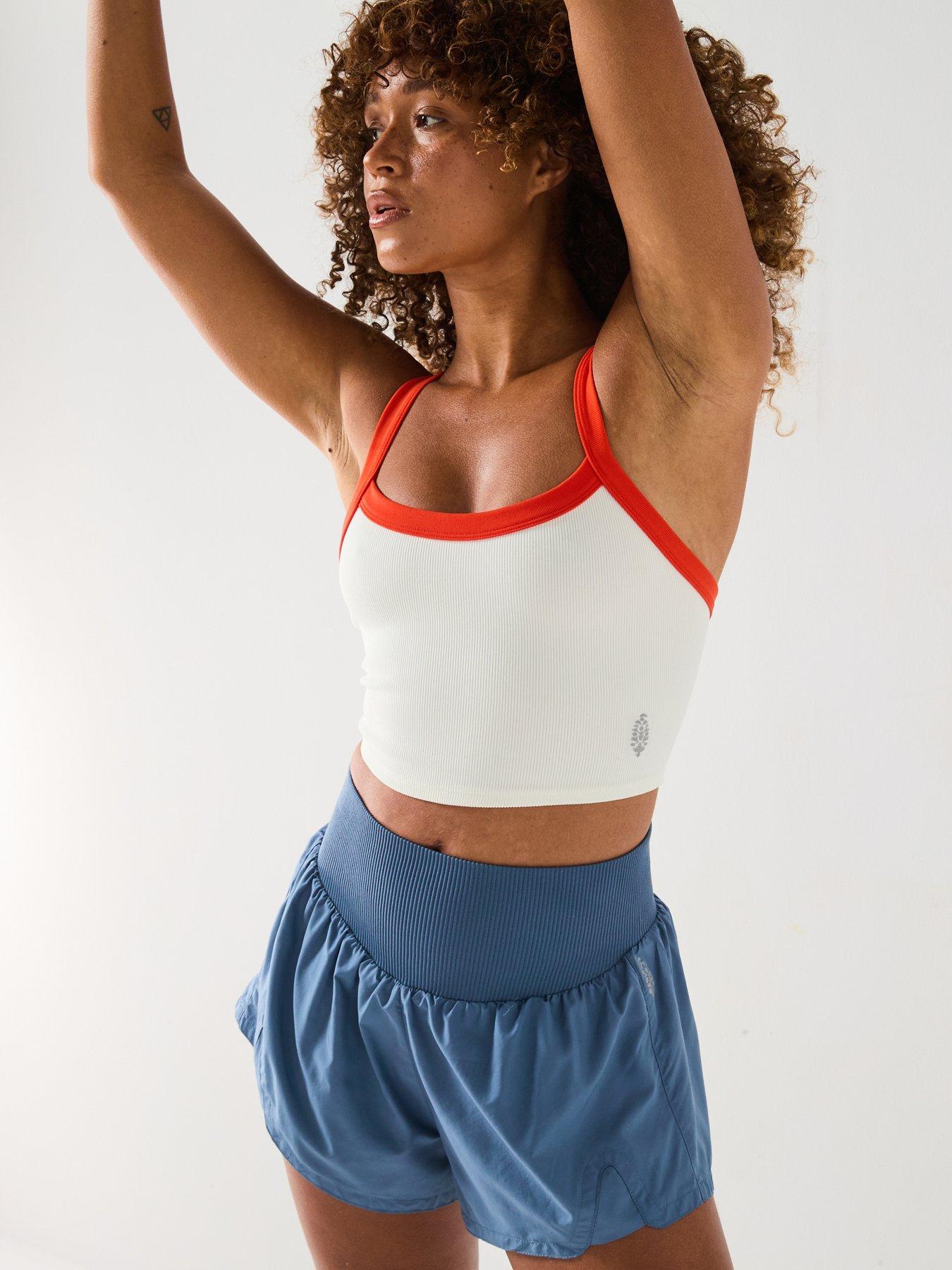 undefined Womens Training All Clear Cami Crop - White