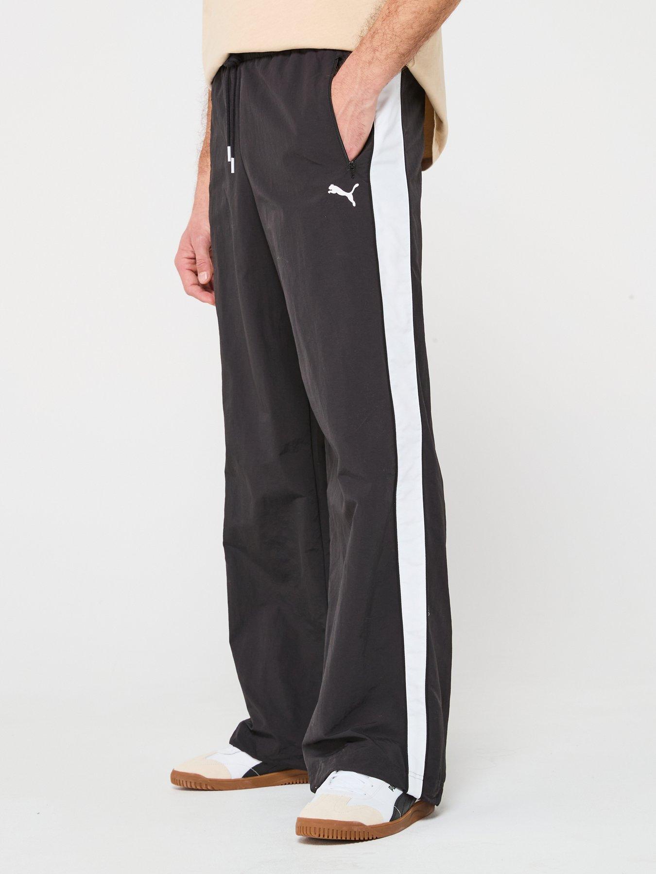 undefined Mens T7 Oversized Track Pants - Black