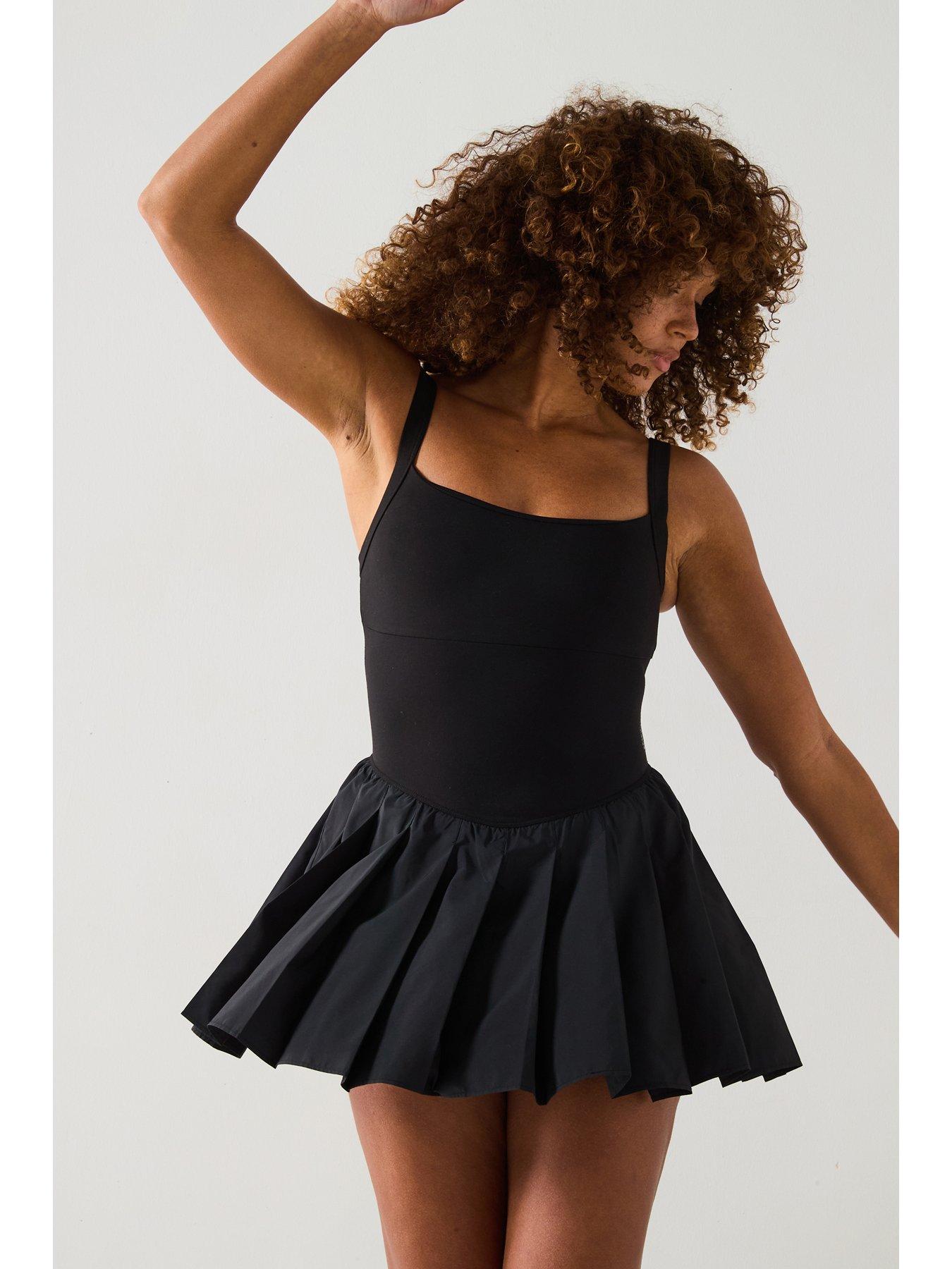 undefined Womens Training Swing Of Things Dress - Black