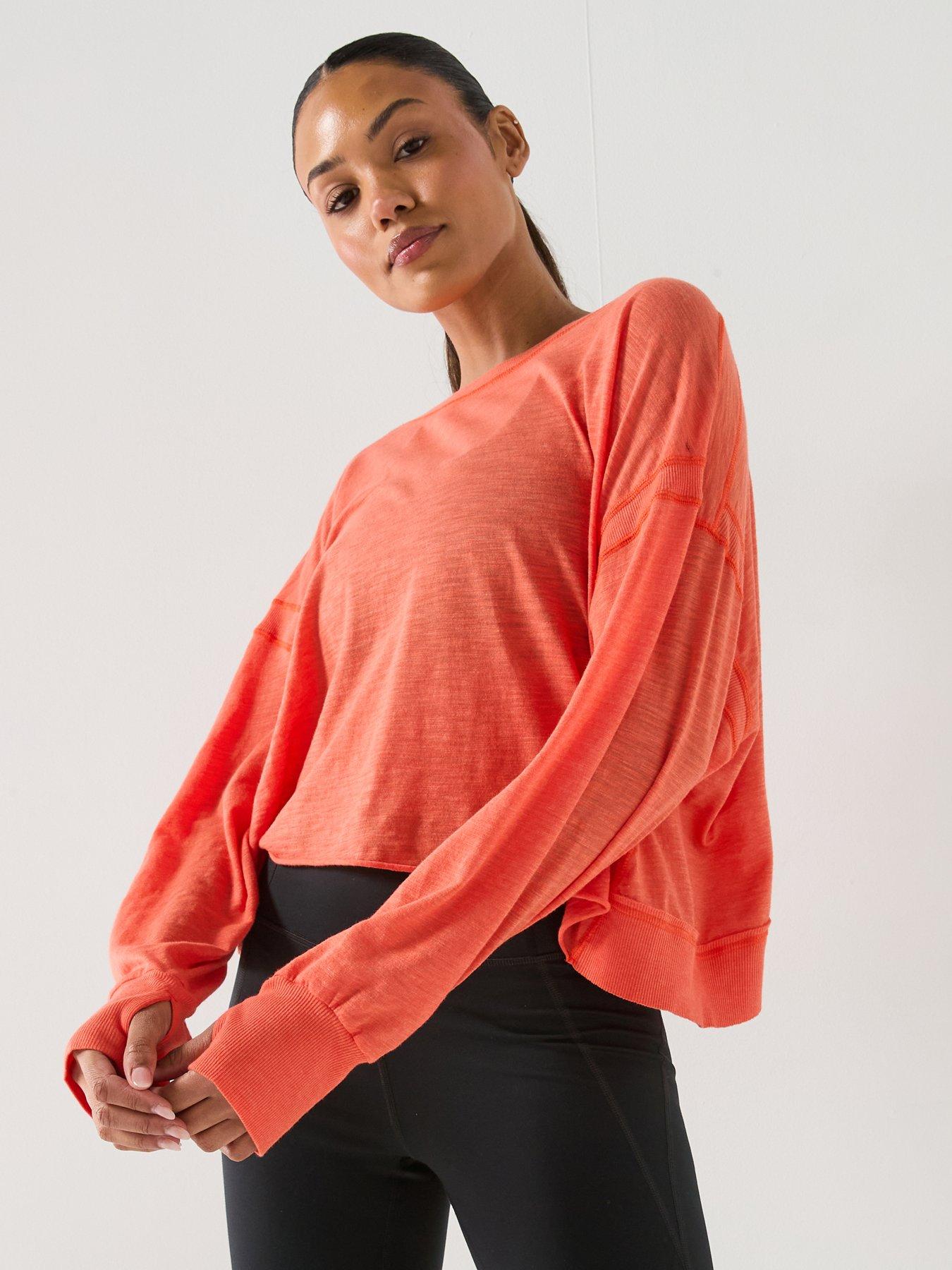 FP Movement Womens Training My Time Long Sleeve Top - Green