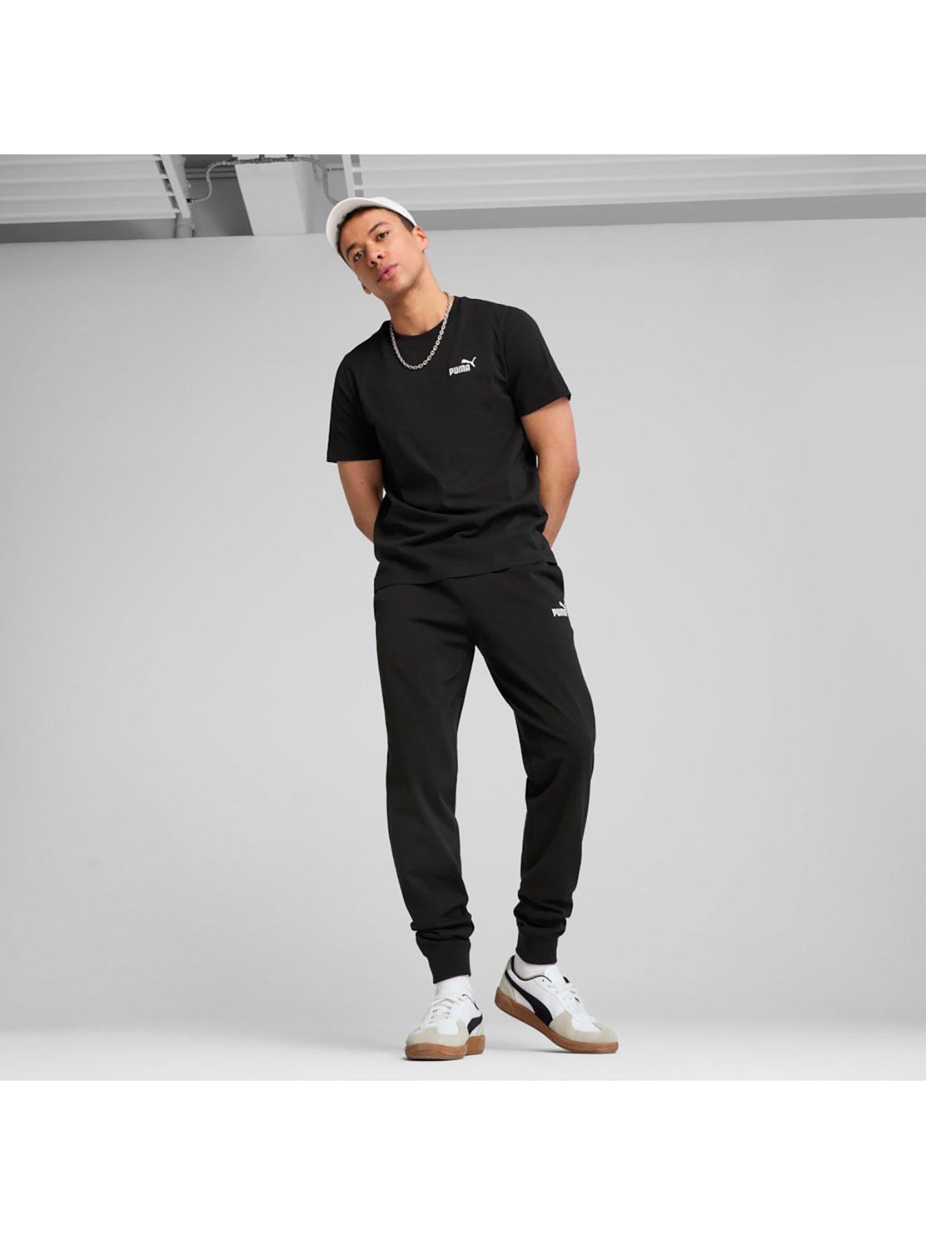 Image 4 of 6 of Puma Mens Essential Small No 1 Logo Tee - Black