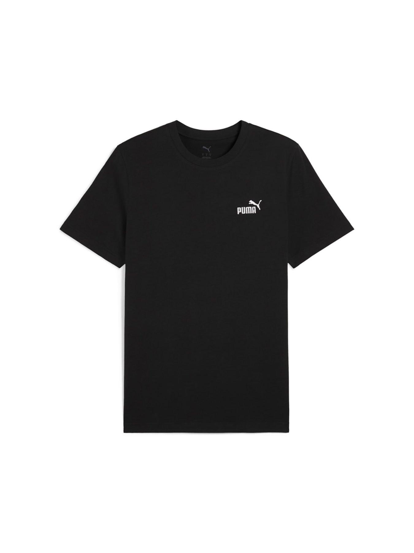 Image 6 of 6 of Puma Mens Essential Small No 1 Logo Tee - Black