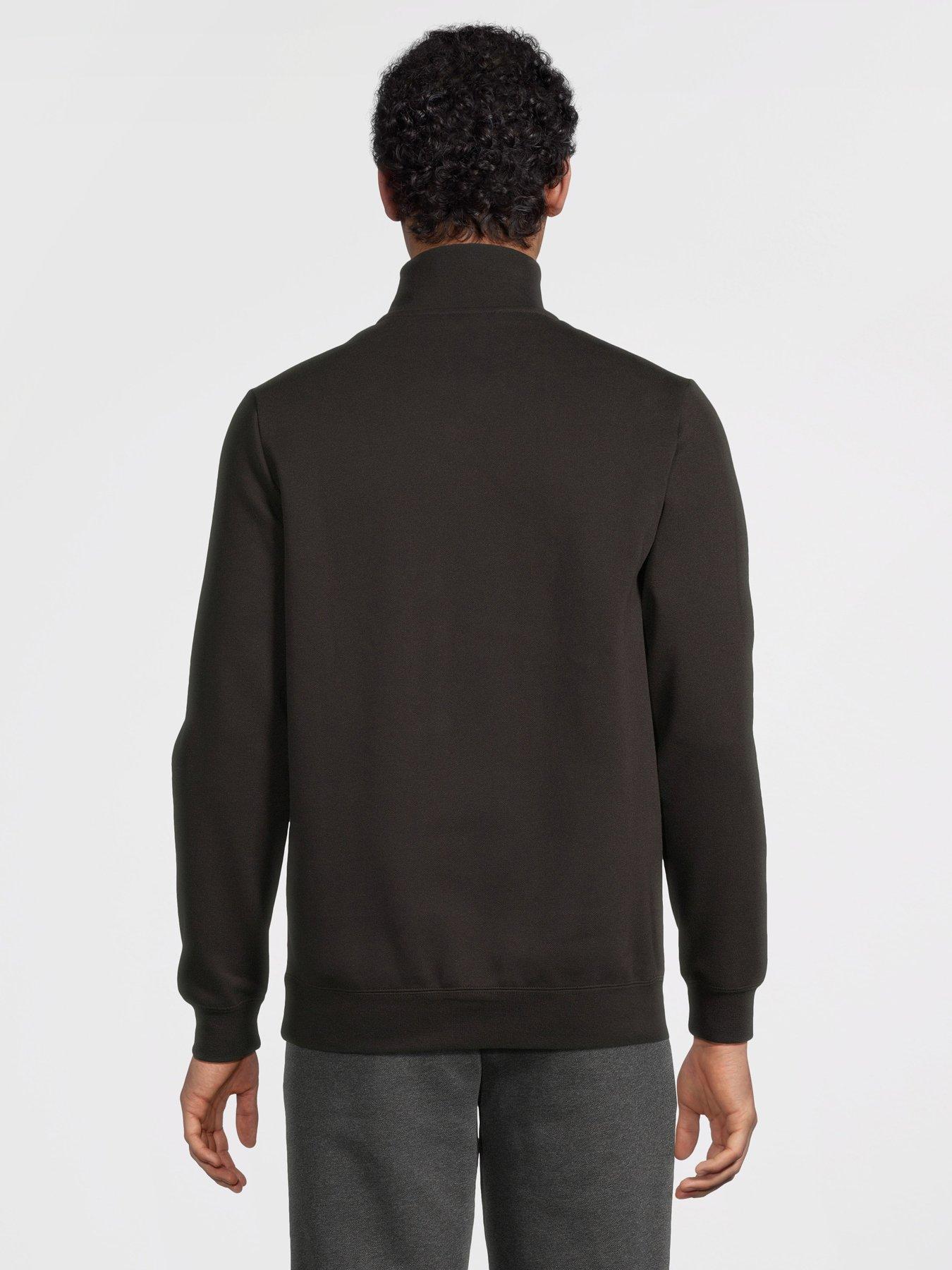 Puma Mens Essential Small No1 Logo Half Zip - Puma Black | Very