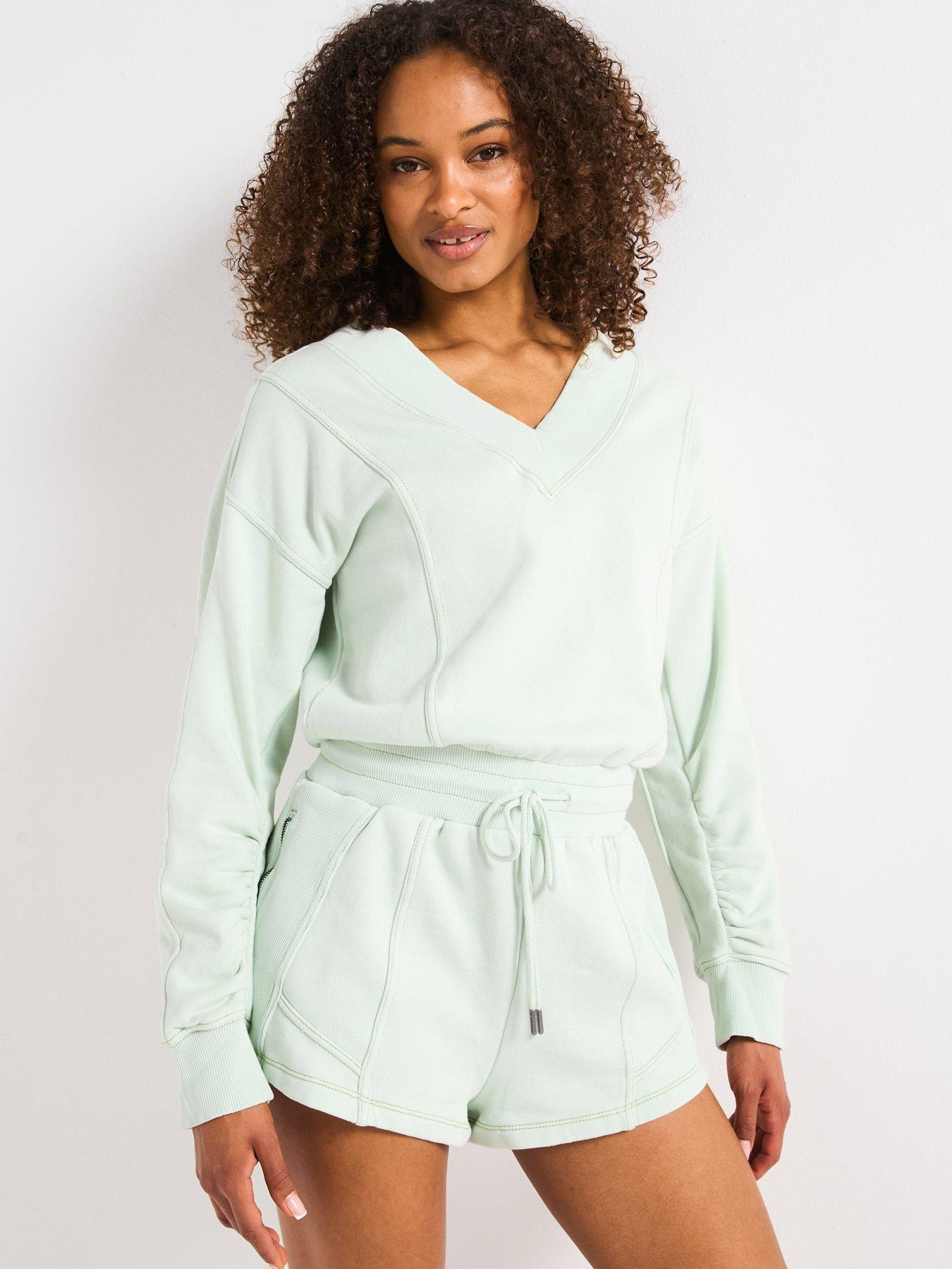undefined Womens Training Intercept Romper - Green