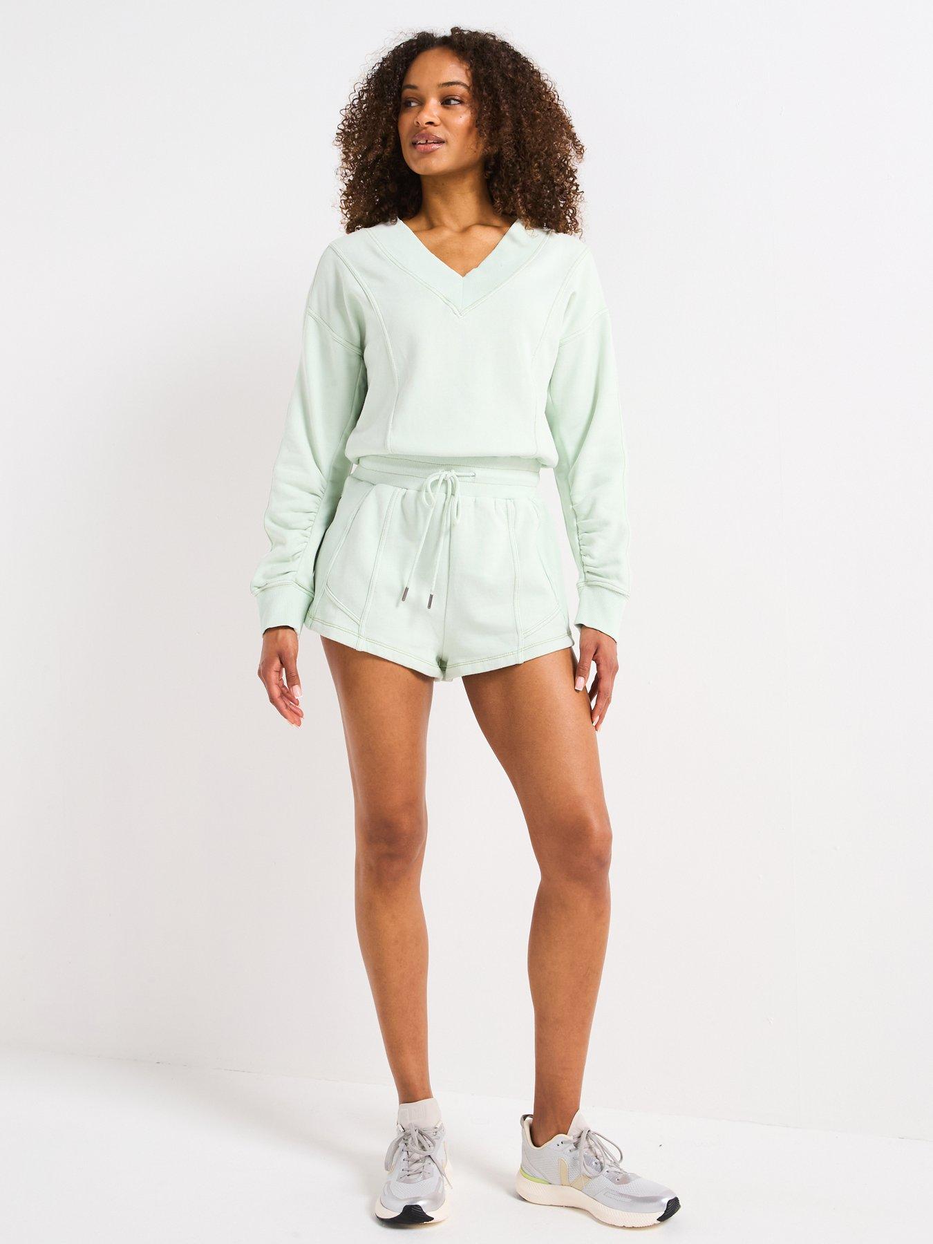 Image 3 of 5 of FP Movement Womens Training Intercept Romper - Green
