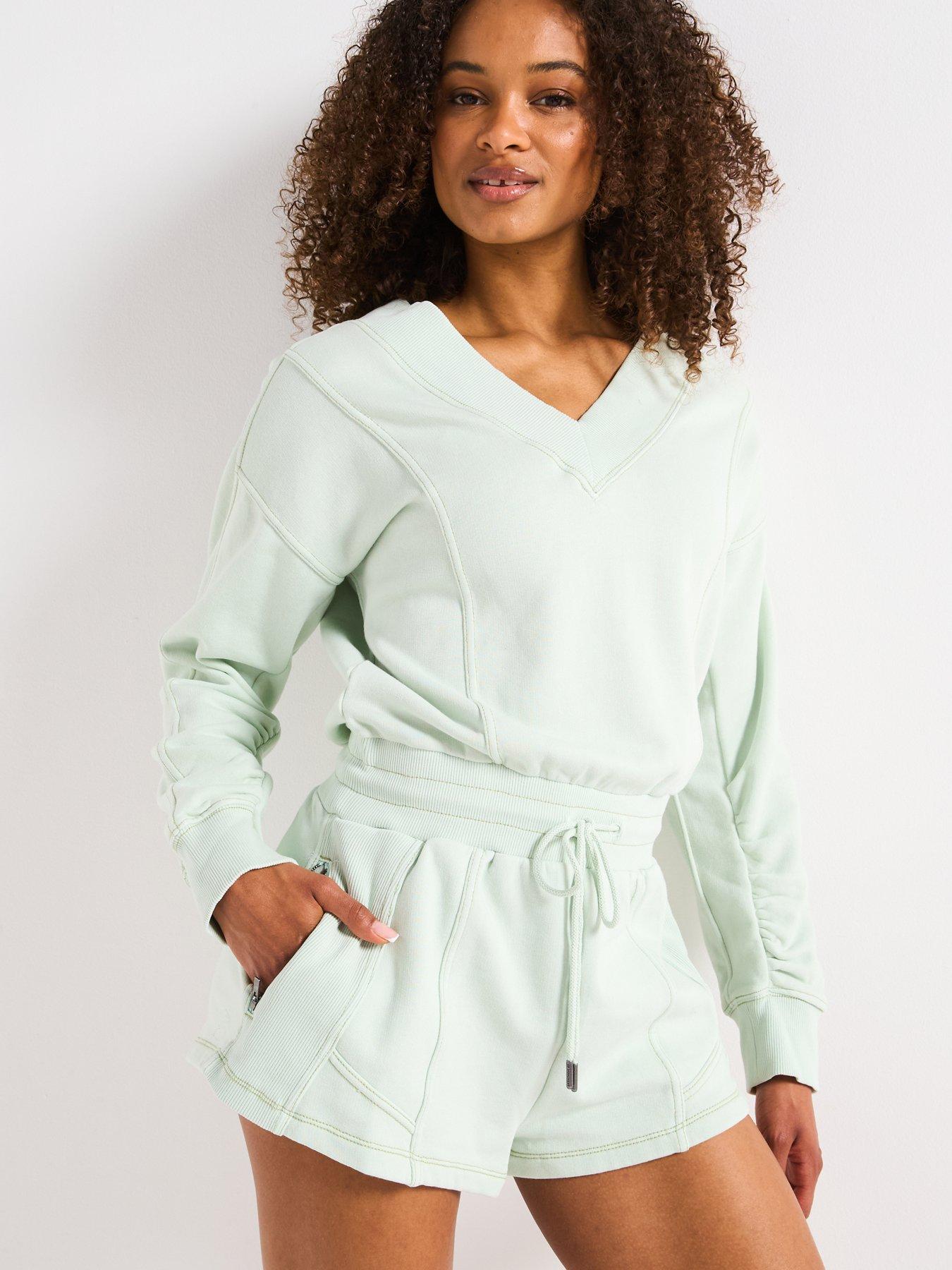 Image 5 of 5 of FP Movement Womens Training Intercept Romper - Green