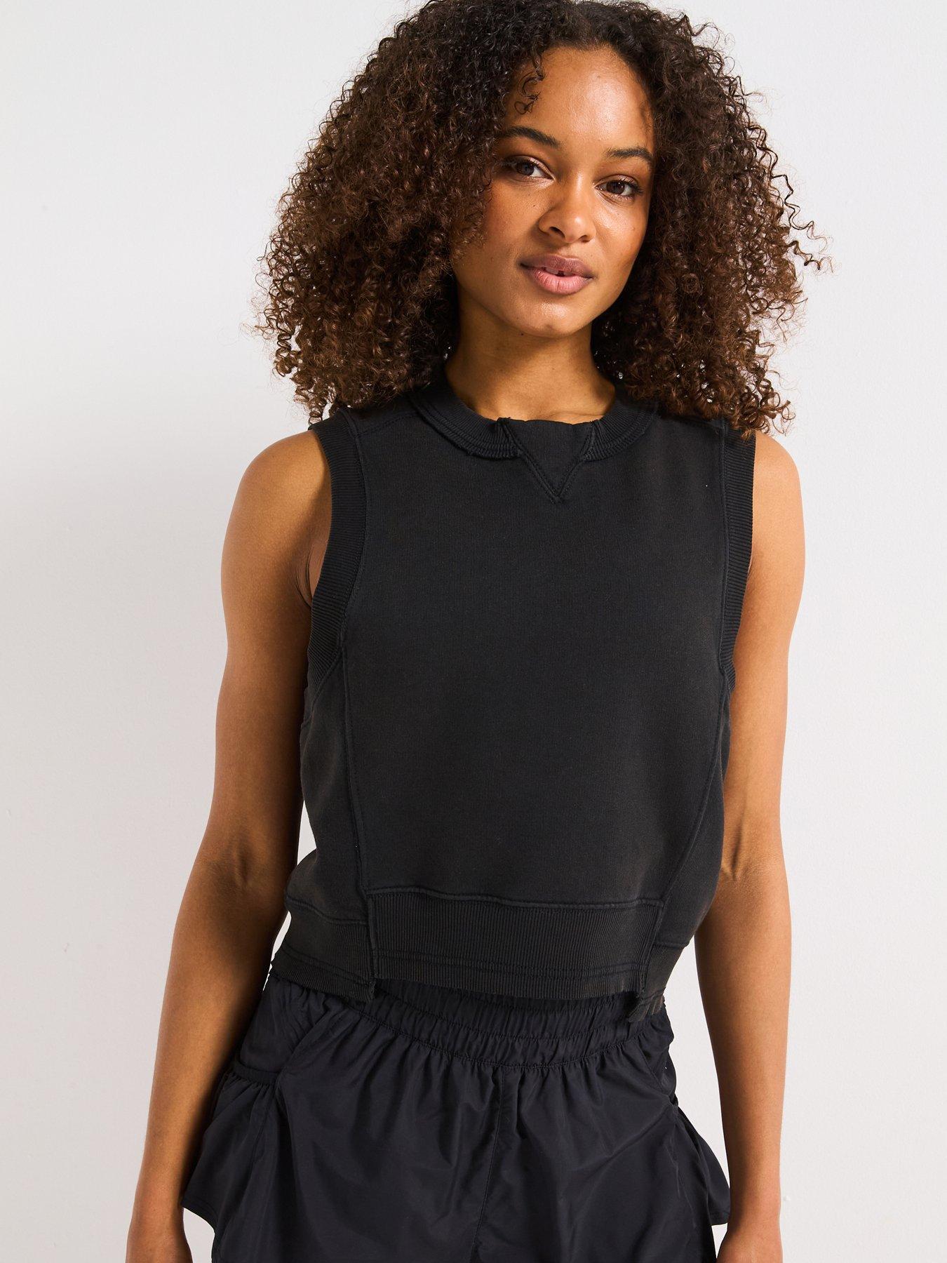 undefined Womens Training Intercept Tank - Black