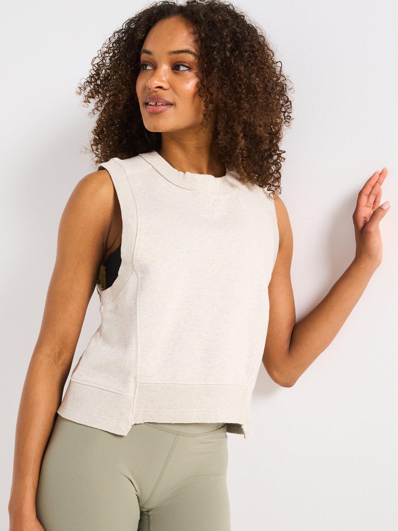 Fp Movement Womens Training Intercept Tank - Cream