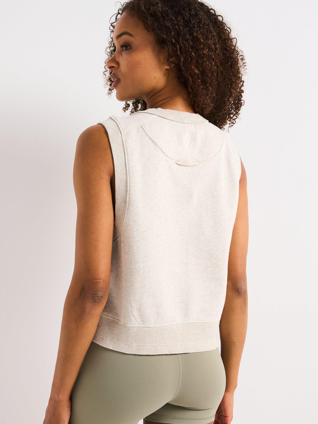 Image 2 of 5 of FP Movement Womens Training Intercept Tank - Cream