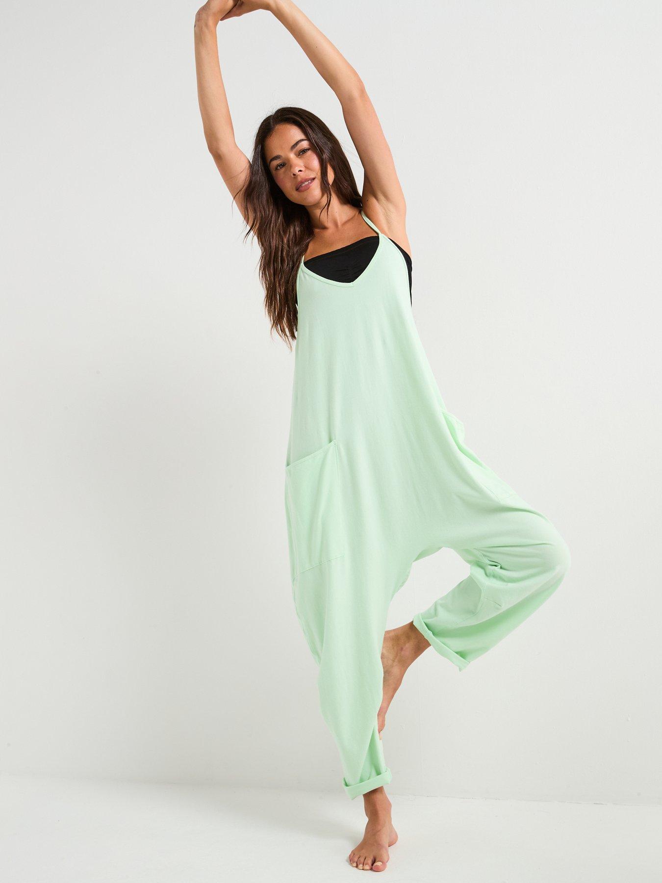 FP Movement Womens Training Hot Shot All-in-One - Green