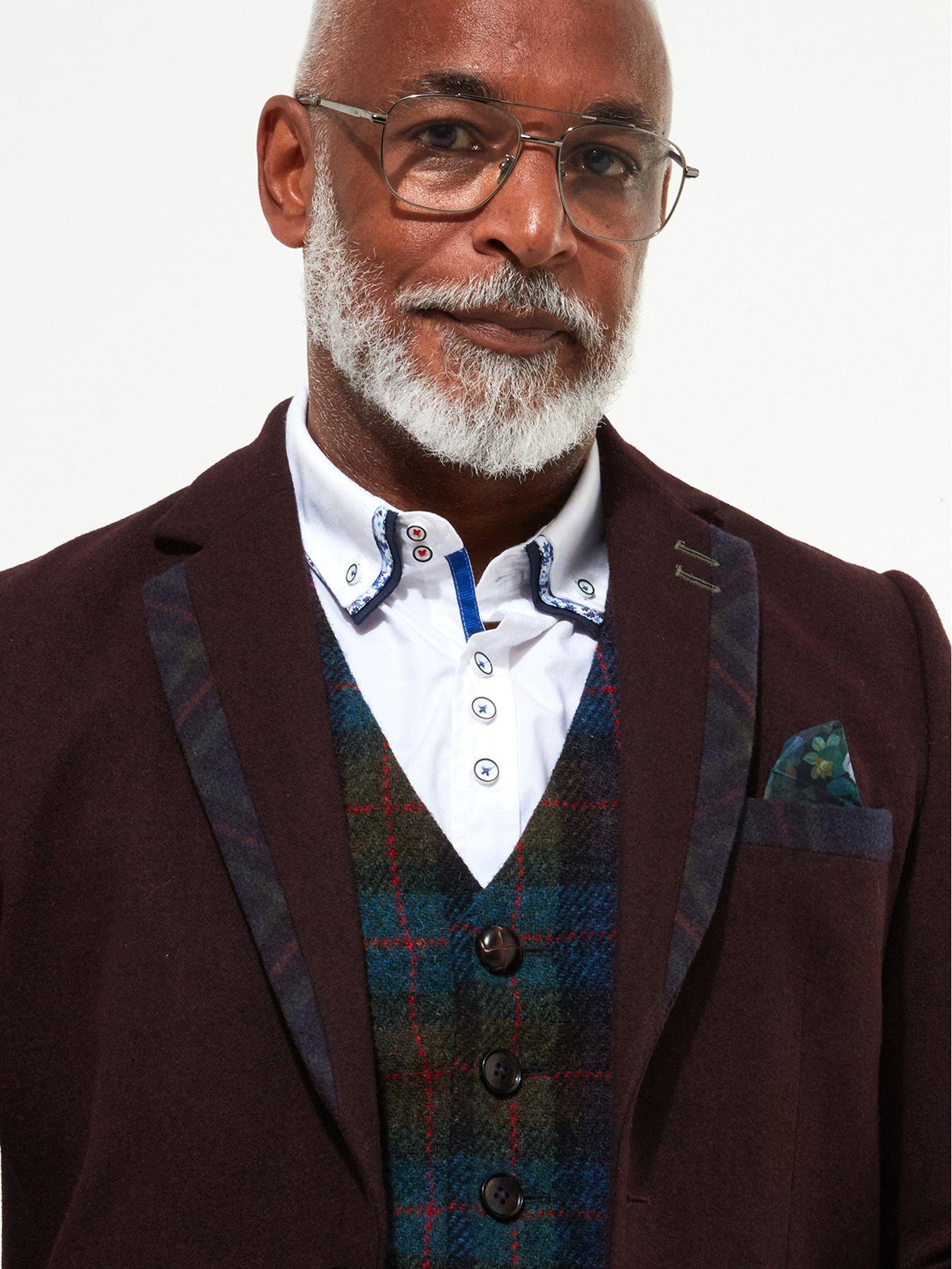 Image 3 of 6 of Joe Browns Tartan Trim Suit Jacket Blazer