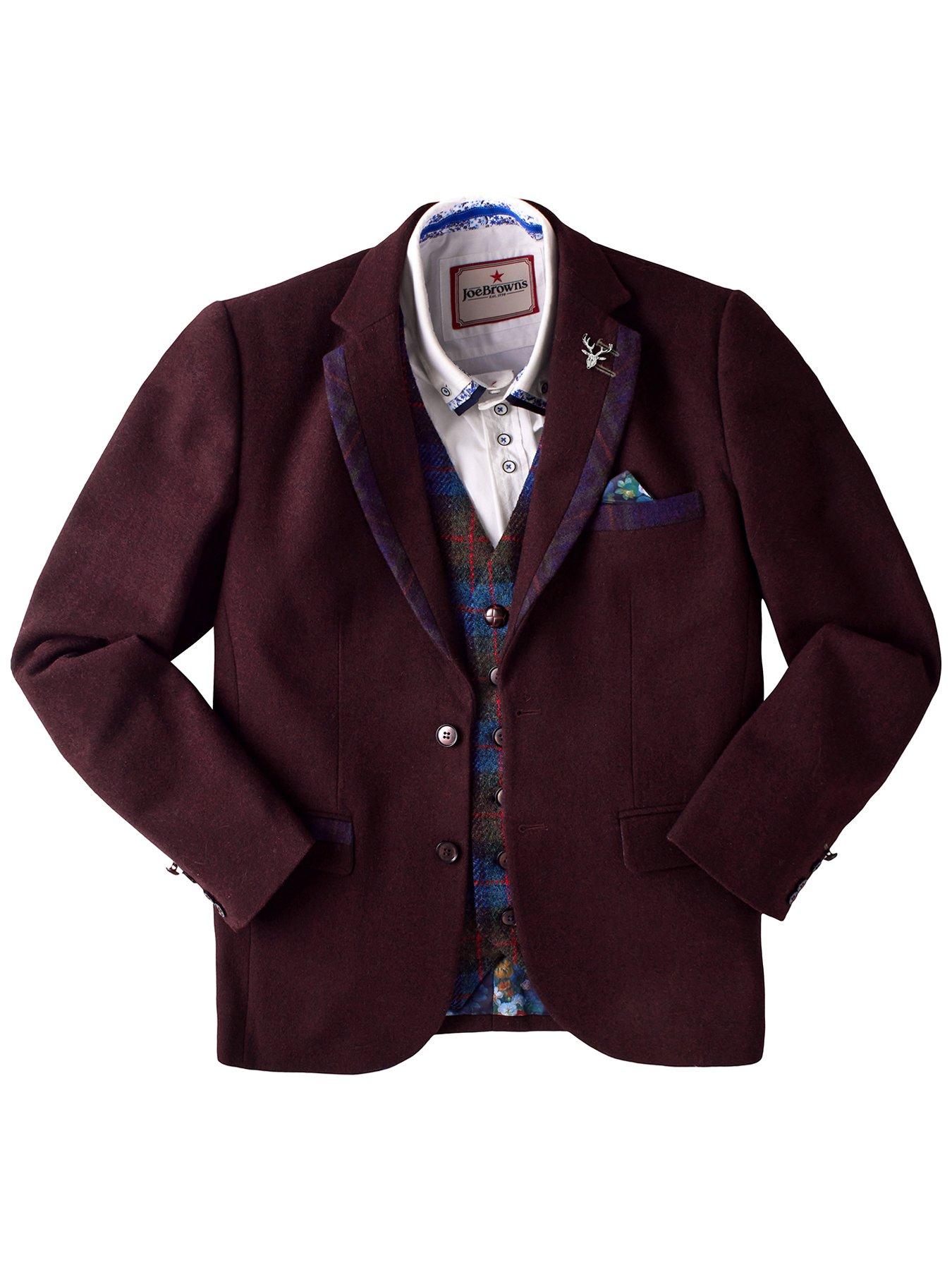 Image 6 of 6 of Joe Browns Tartan Trim Suit Jacket Blazer