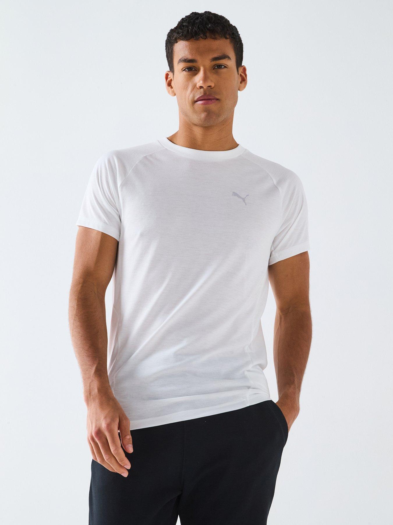 undefined Men's Evostripe Tee - White