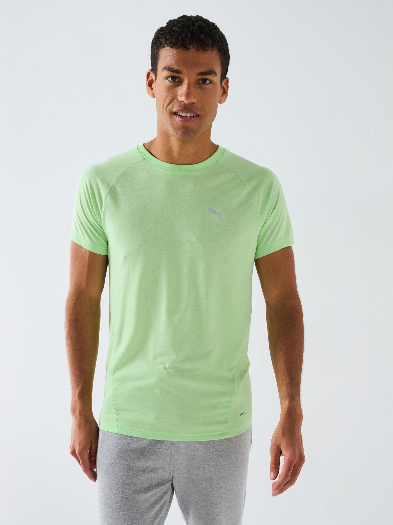 Puma Men's Evostripe Tee, Spring Fern, Size Xl, Men