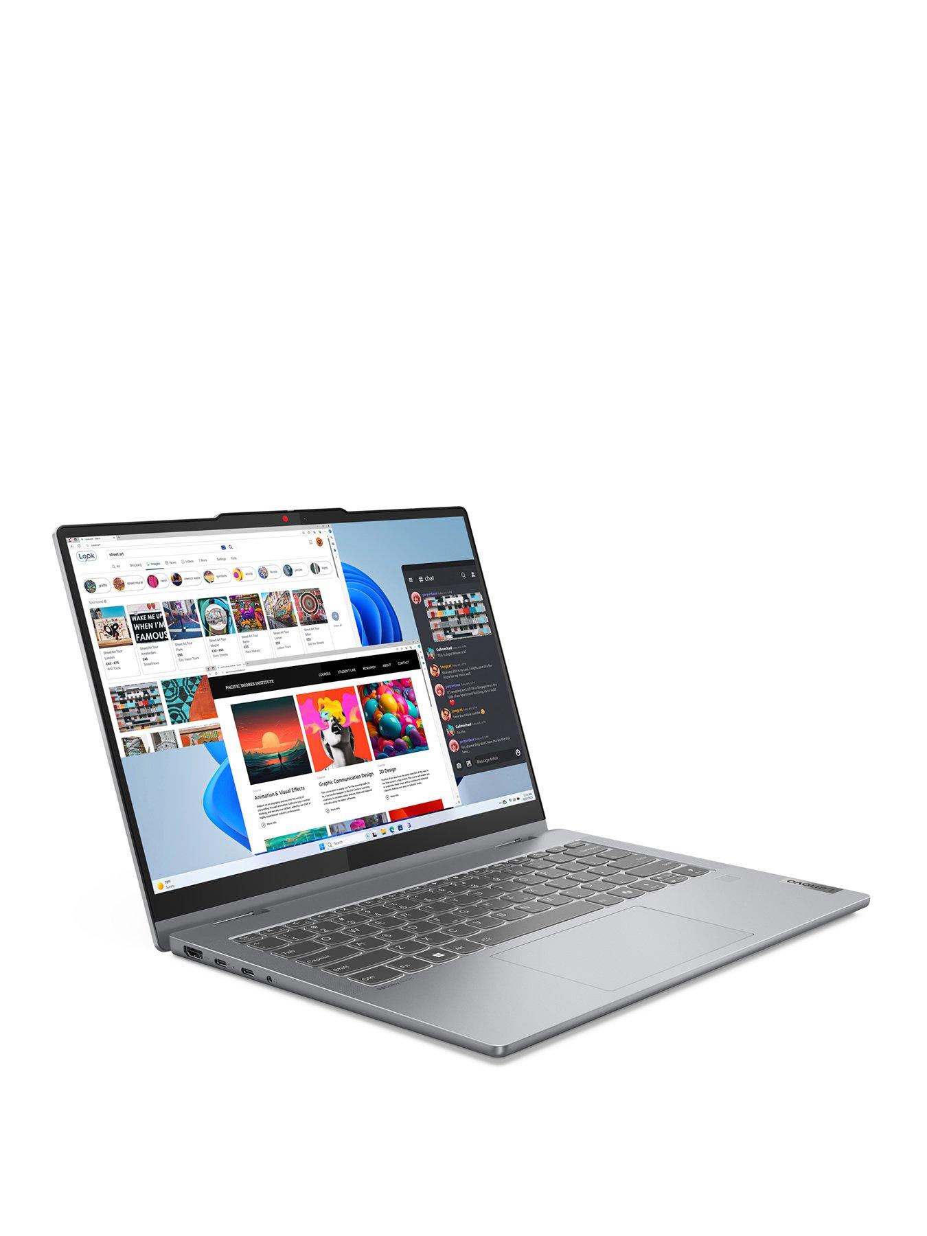 Image 3 of 7 of Lenovo IdeaPad 14 Laptop - 14in WUXGA OLED&nbsp;Touchscreen, Intel Core i7,&nbsp;16GB RAM,&nbsp;512GB SSD