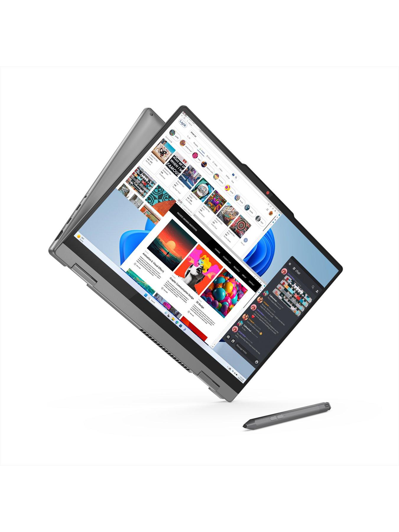 Image 4 of 7 of Lenovo IdeaPad 14 Laptop - 14in WUXGA OLED&nbsp;Touchscreen, Intel Core i7,&nbsp;16GB RAM,&nbsp;512GB SSD