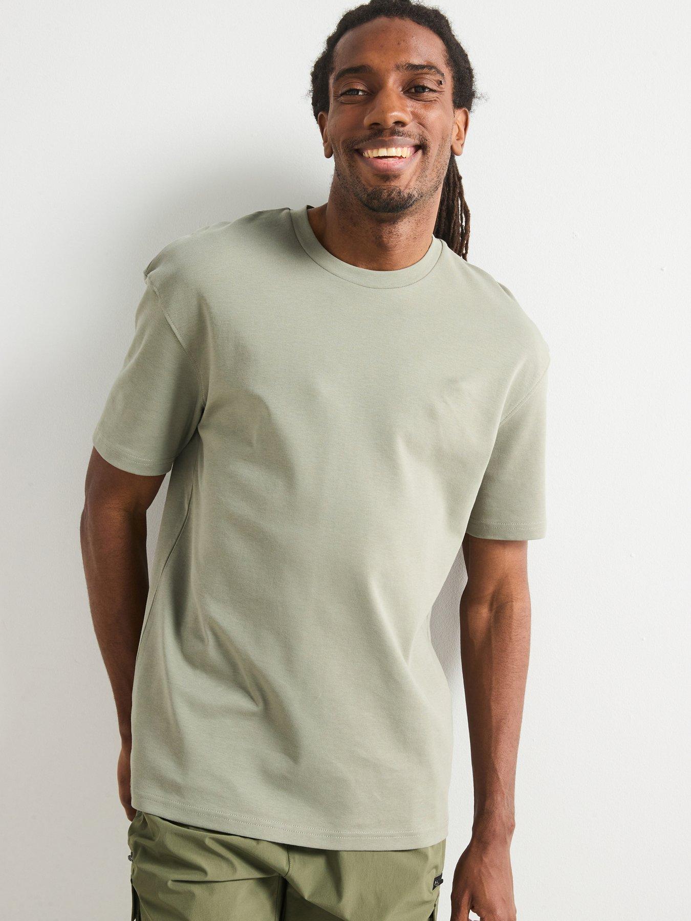 undefined Relaxed Fit Interlock T-shirt - Sage