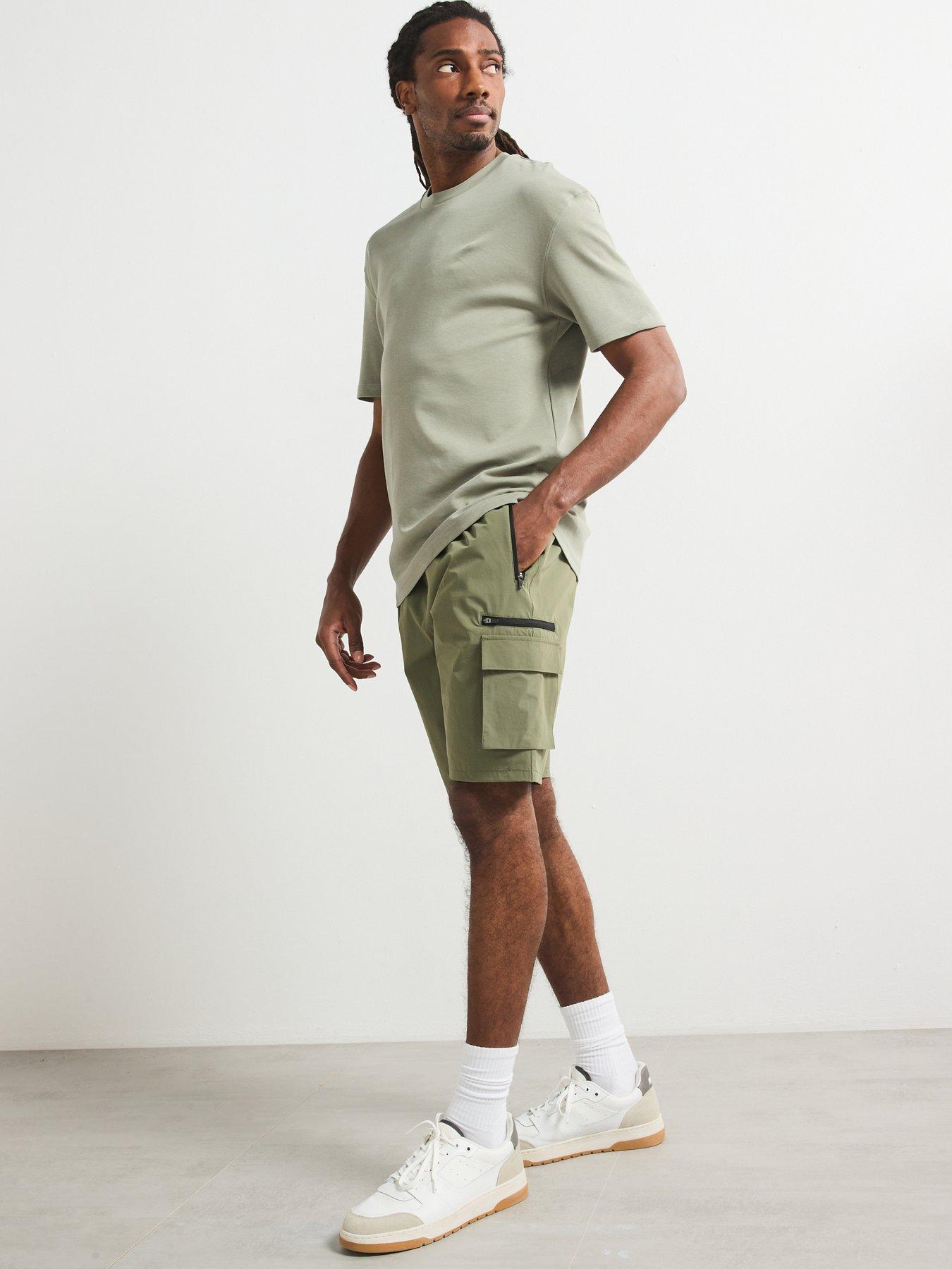 Image 3 of 6 of Very Man Relaxed Fit Interlock T-shirt - Sage