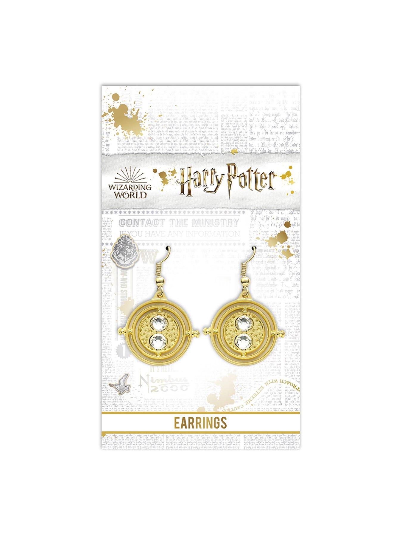 Image 2 of 2 of Harry Potter Time Turner Drop Earrings
