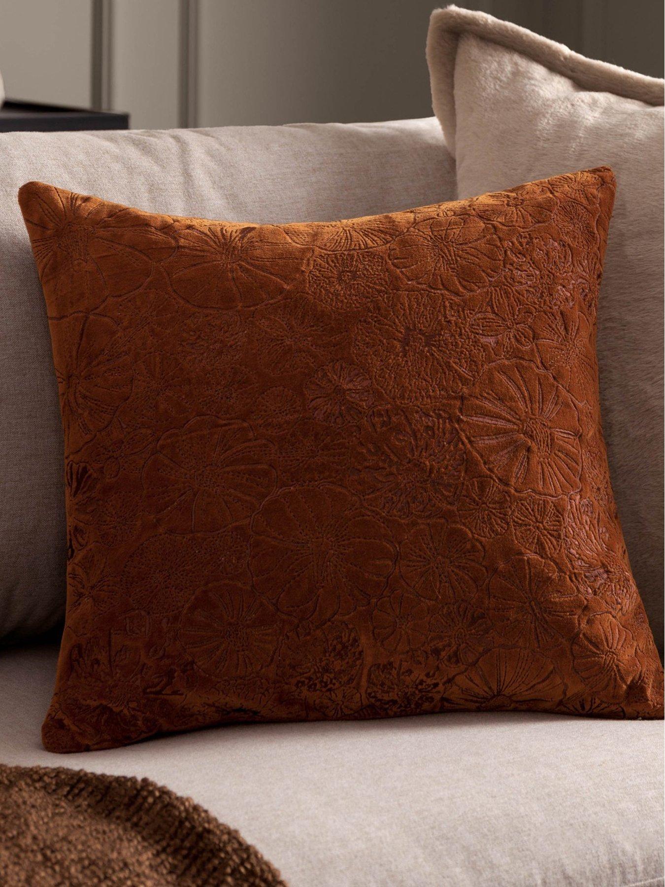 Product photograph of Furn Picking Patch Cushion from very.co.uk