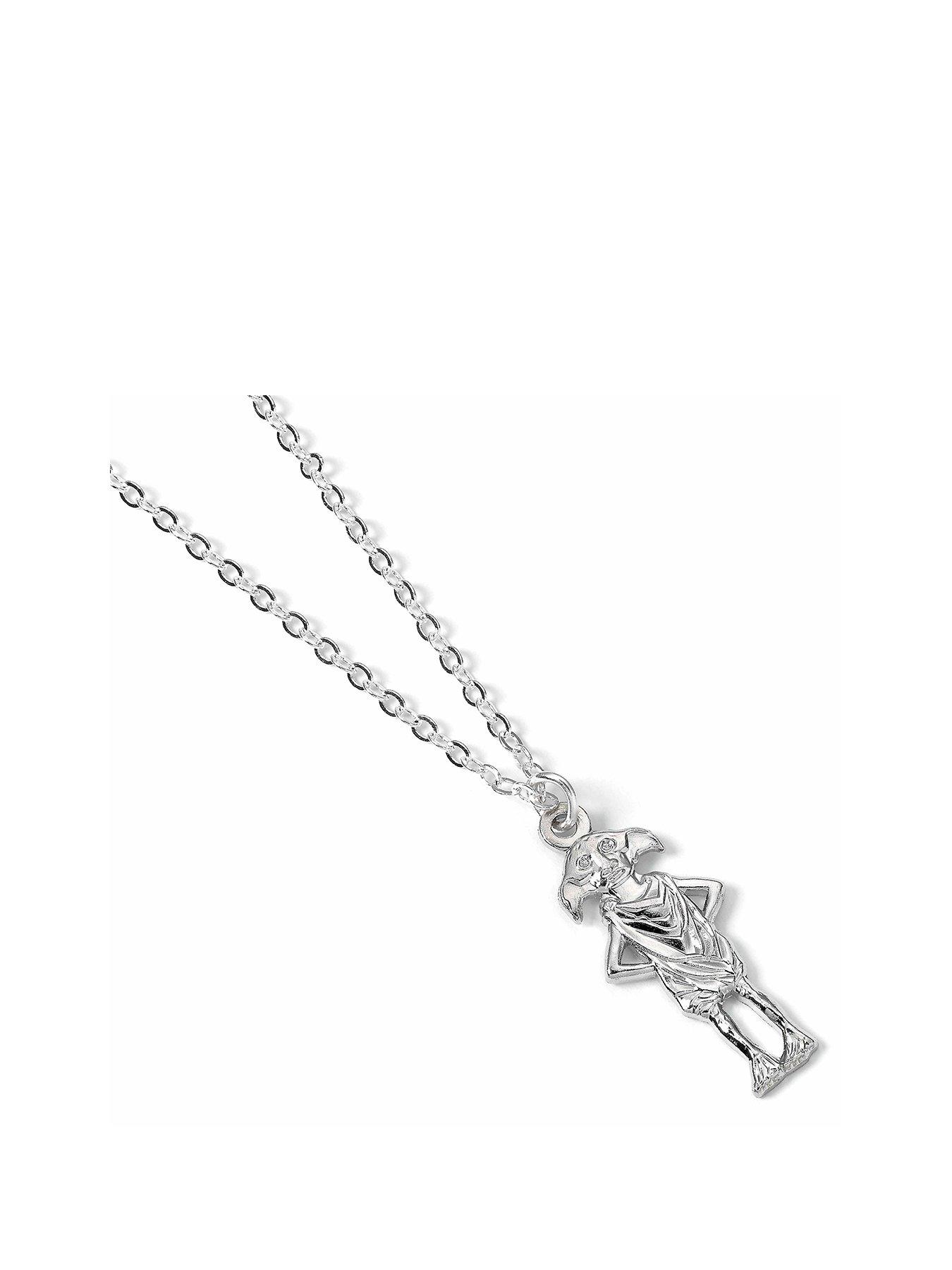 Product photograph of Harry Potter Dobby The House Elf Necklace from very.co.uk