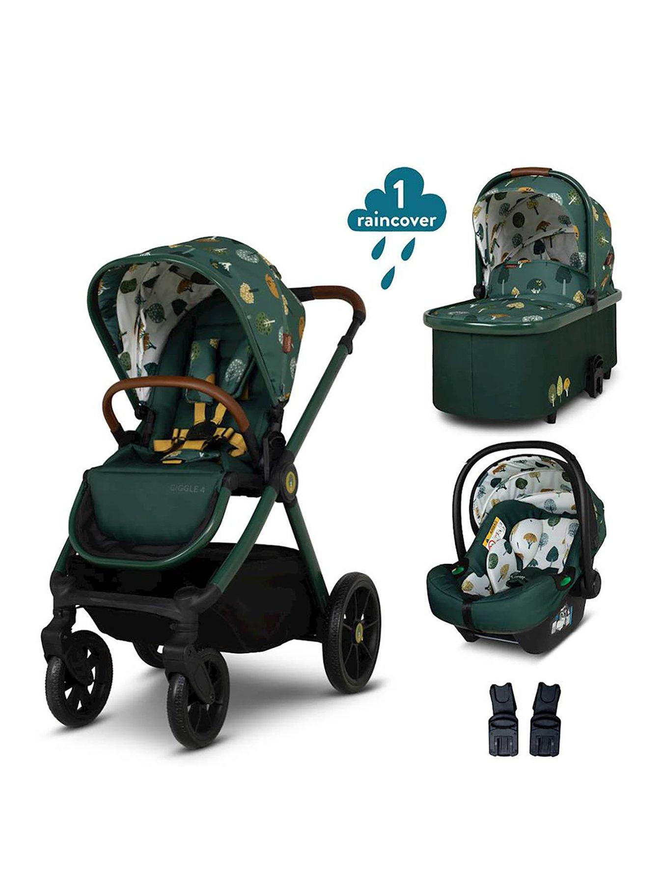 Cosatto Giggle 4 Travel System Bundle with Car Seat - Faraway