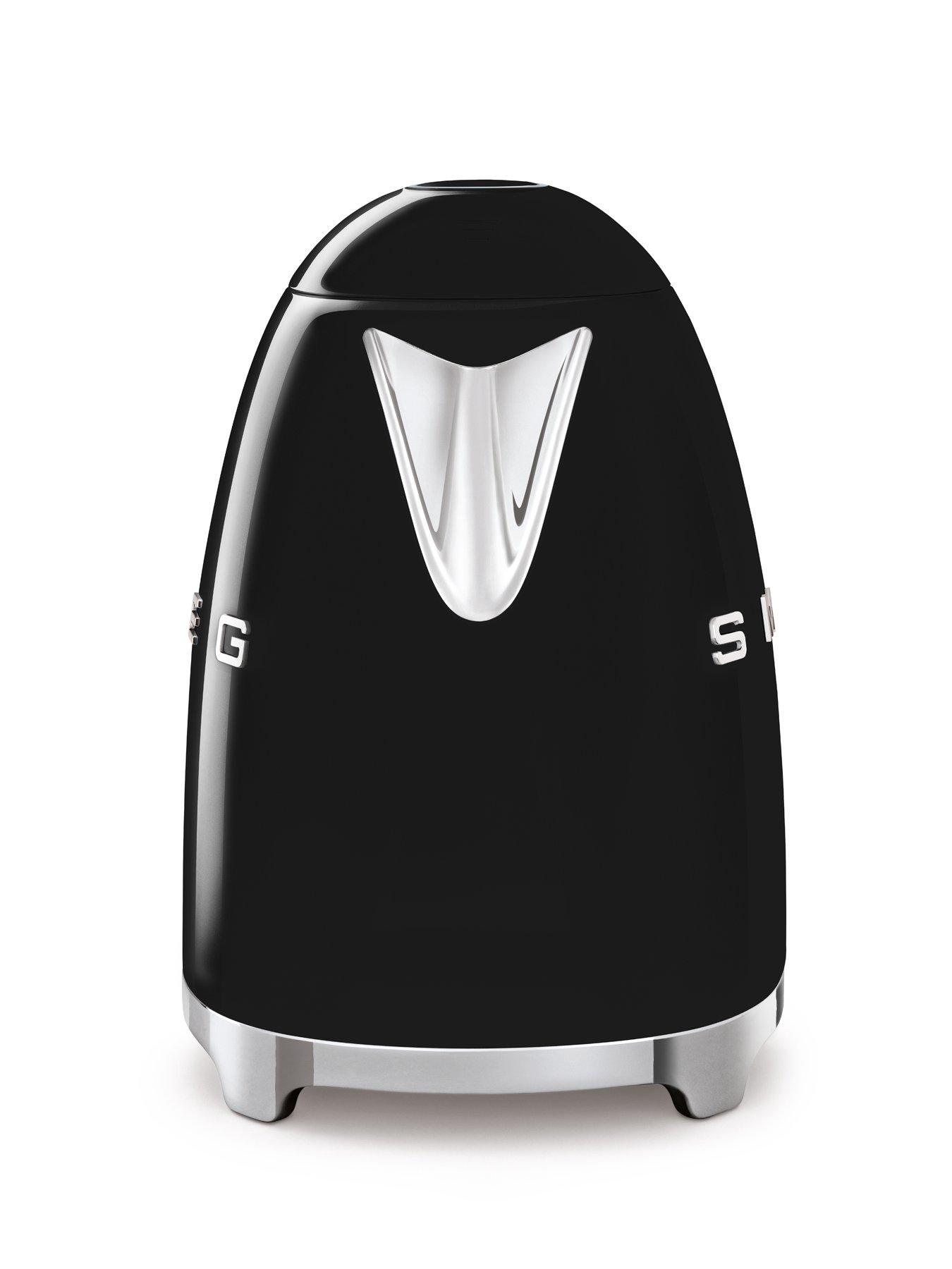 Image 4 of 7 of Smeg 50's Style Kettle KLF03BLUK and 4-Slice Toaster - Black