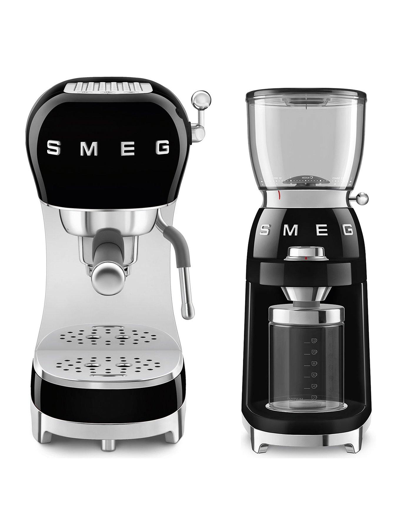 undefined Espresso Coffee Machine EFC02BLUK  &  Electric Coffee Grinder - Black
