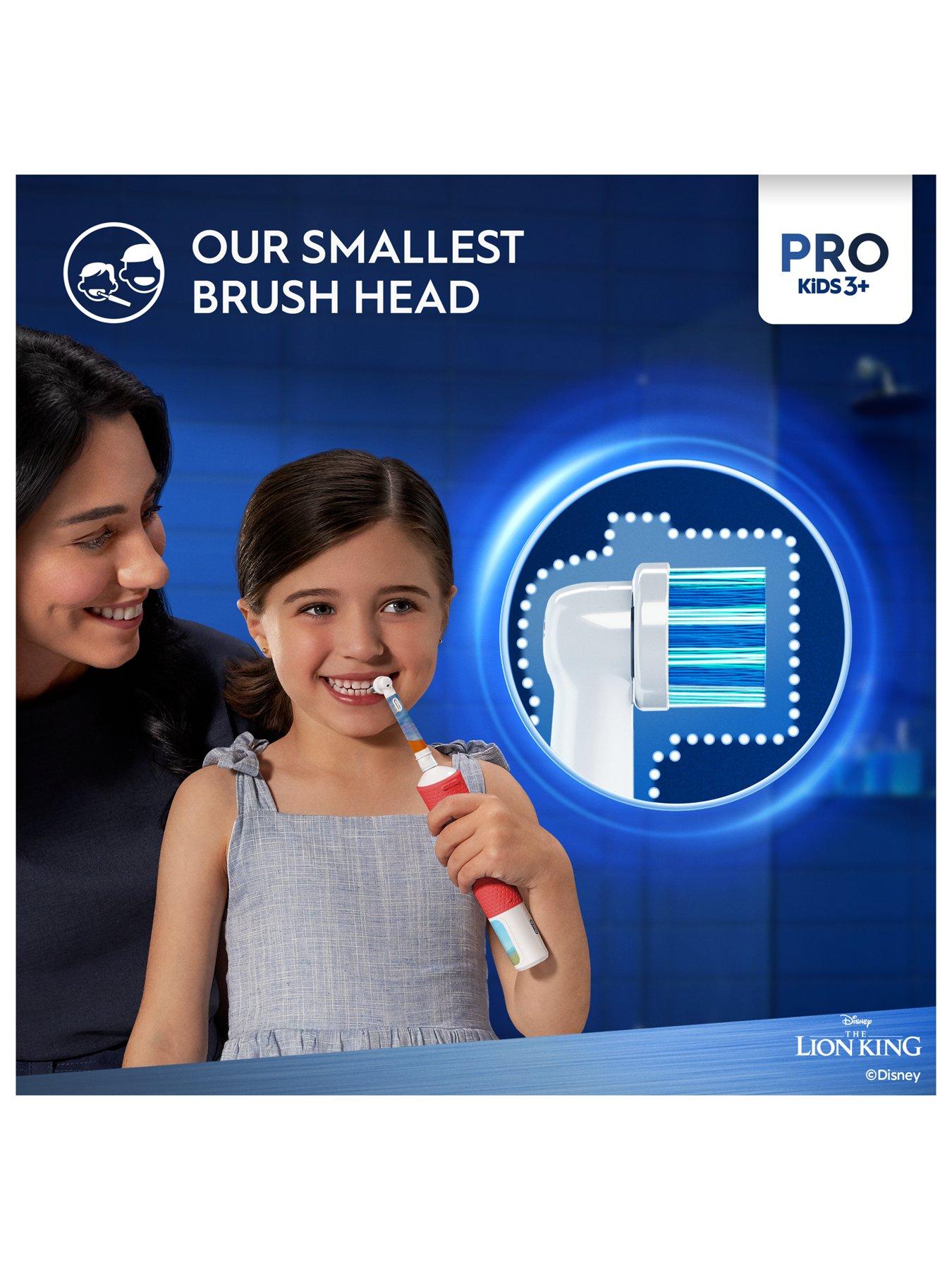 Image 4 of 6 of Oral-B Pro Kids Lion King Electric Toothbrush Designed By Braun