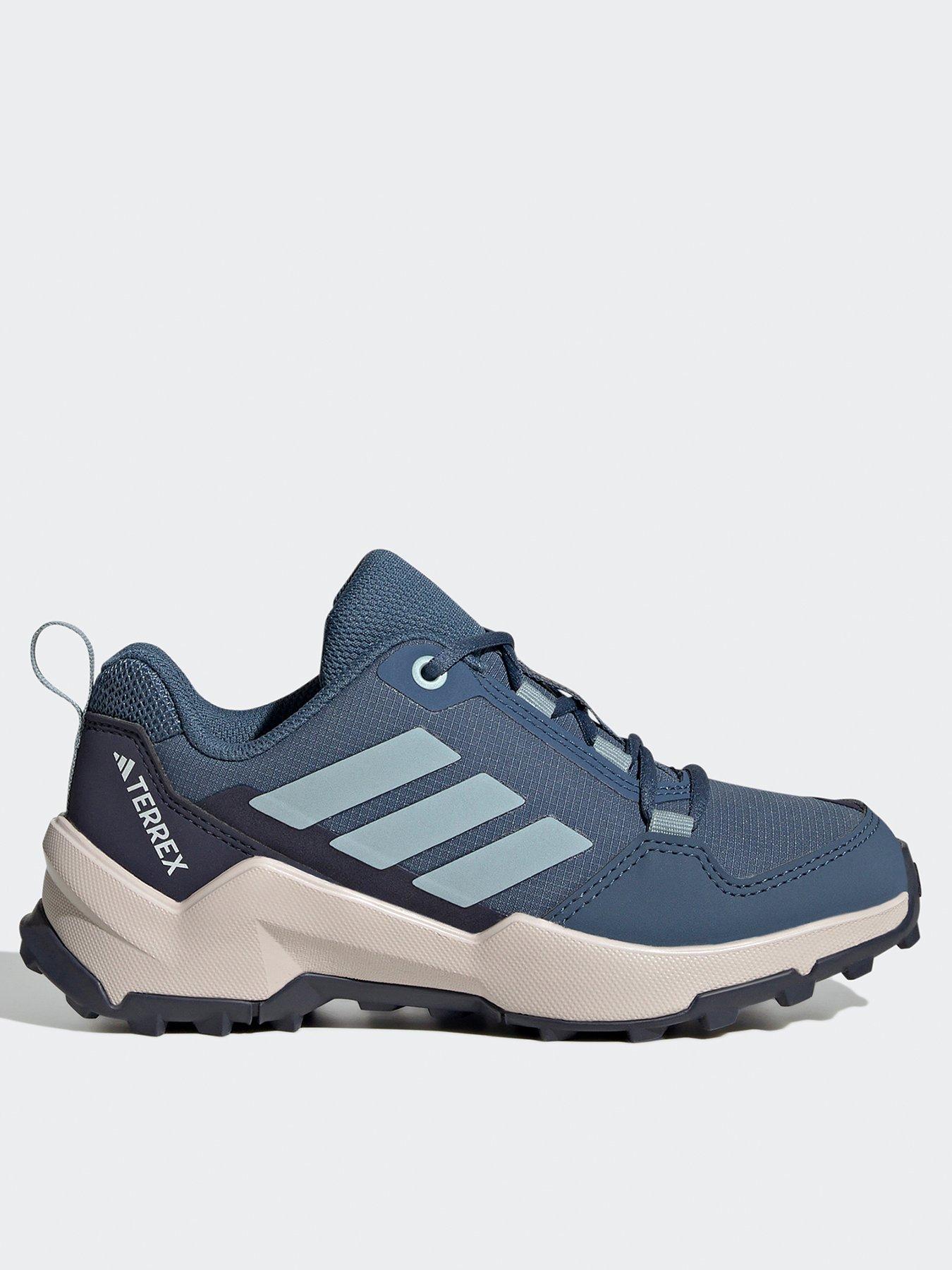 adidas Terrex Kids Ax4R Hiking Shoes - Blue - Steel/Grey/Navy