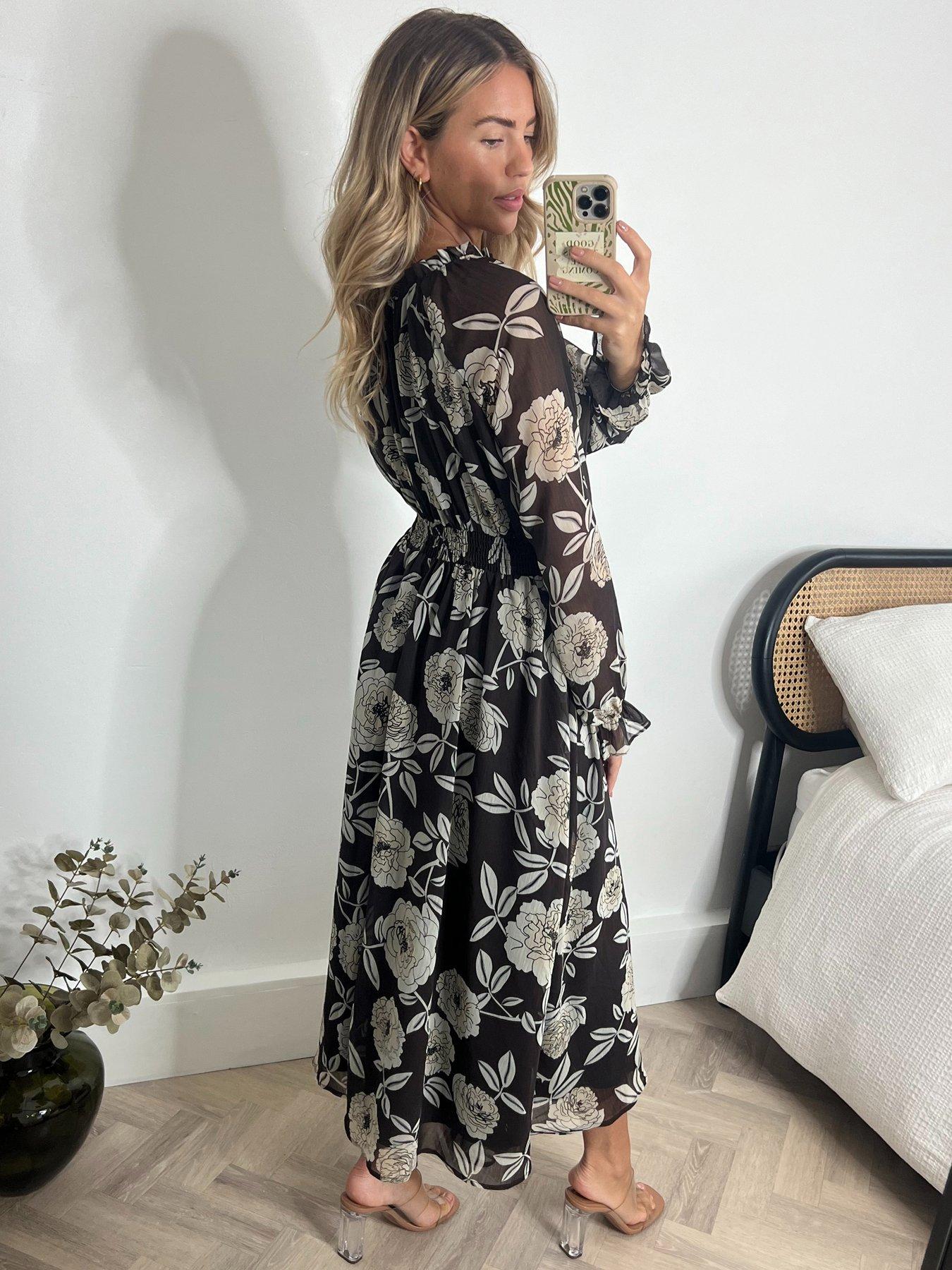 Style Cheat Gwen Dress - Brown | Very