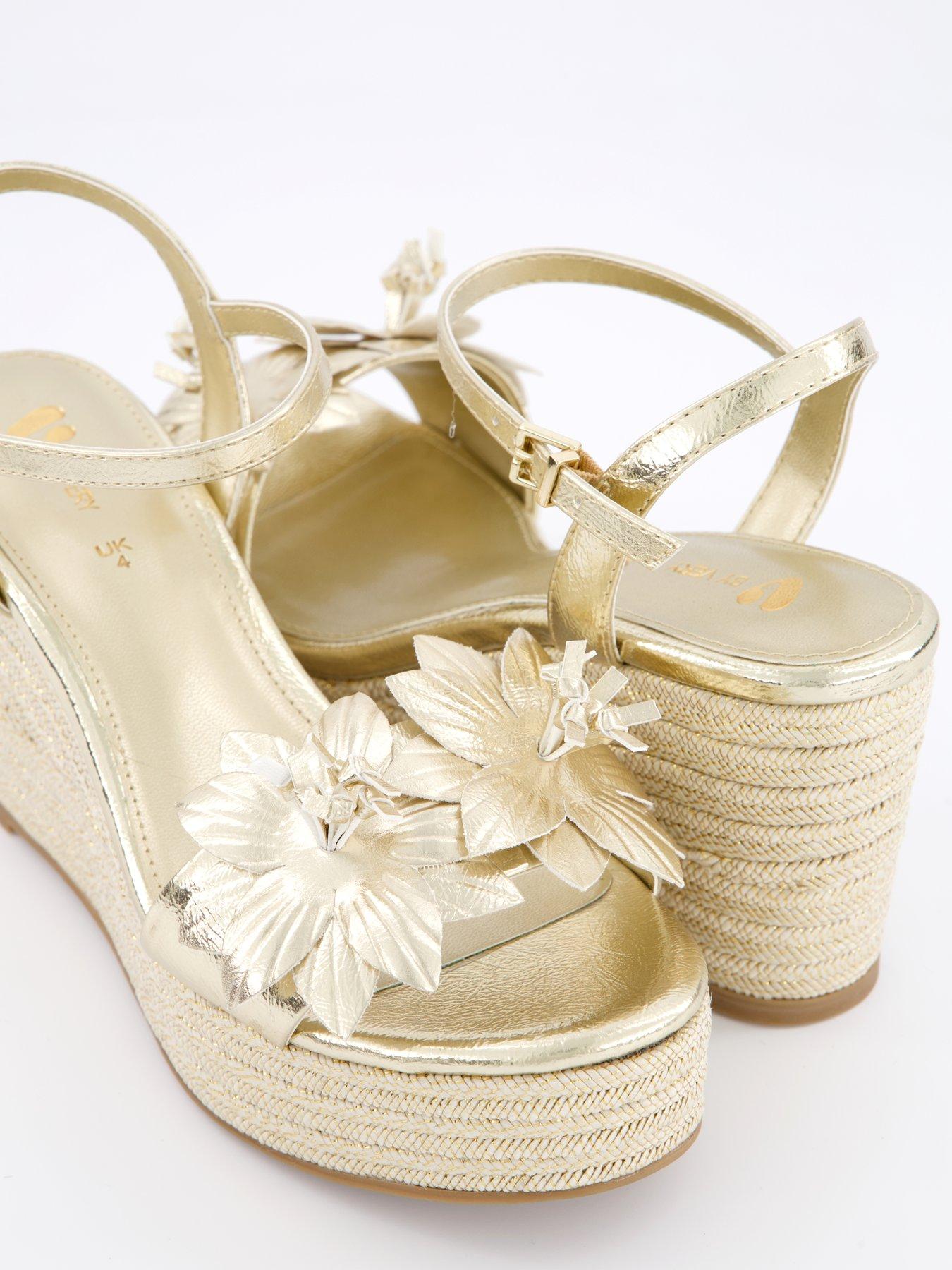 Image 5 of 7 of V by Very Floral Wedge