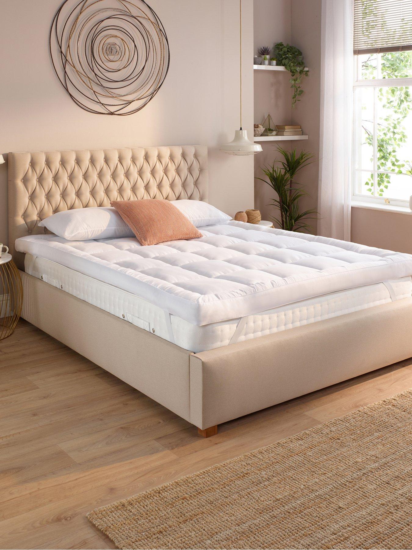 Bed topper king discount