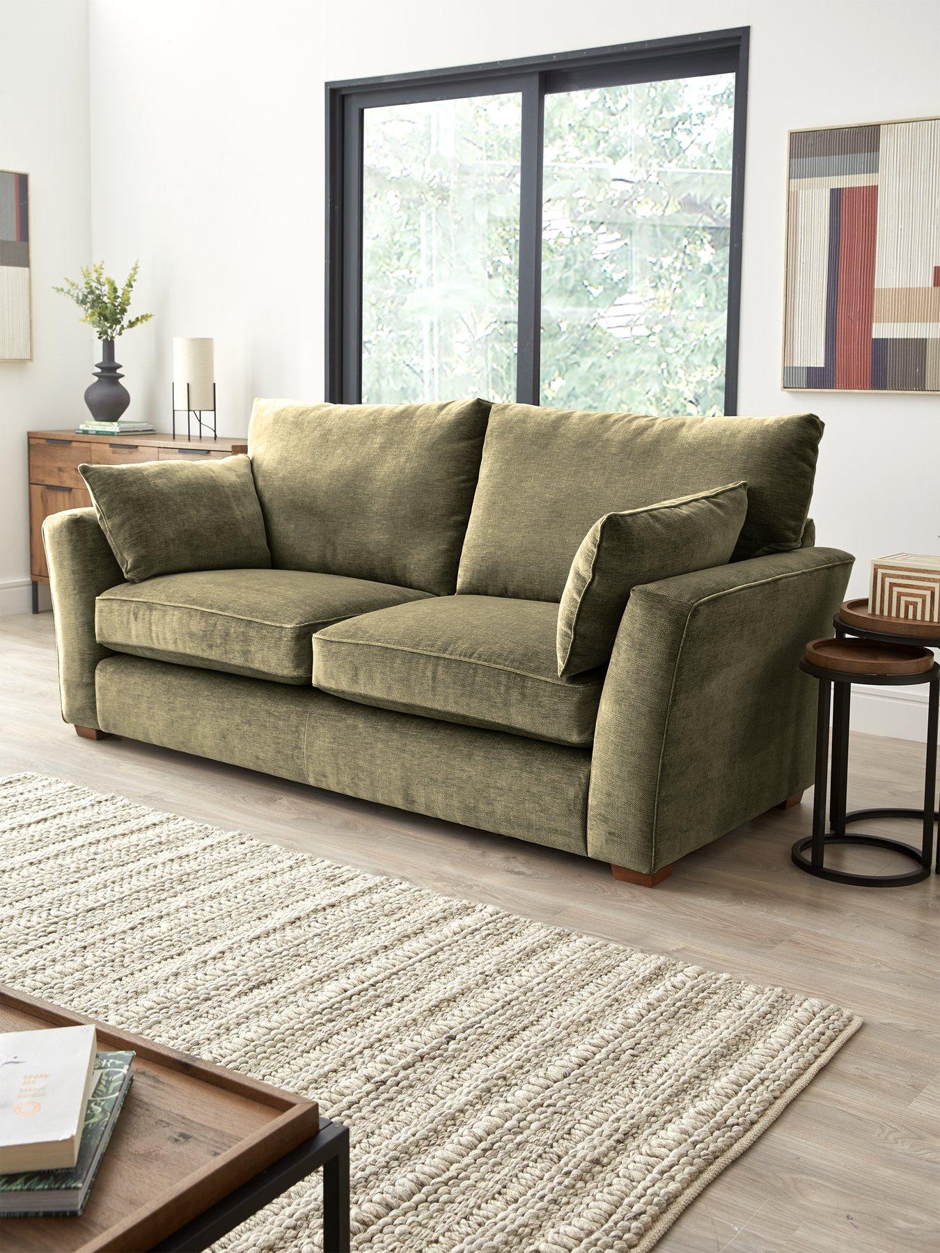undefined Strata 4 Seater Fabric Sofa