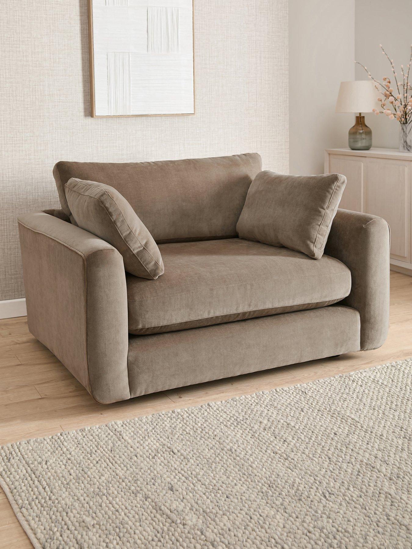 The Very Collection Monte Carlo Fabric Snuggle Chair - Made to order in the UK