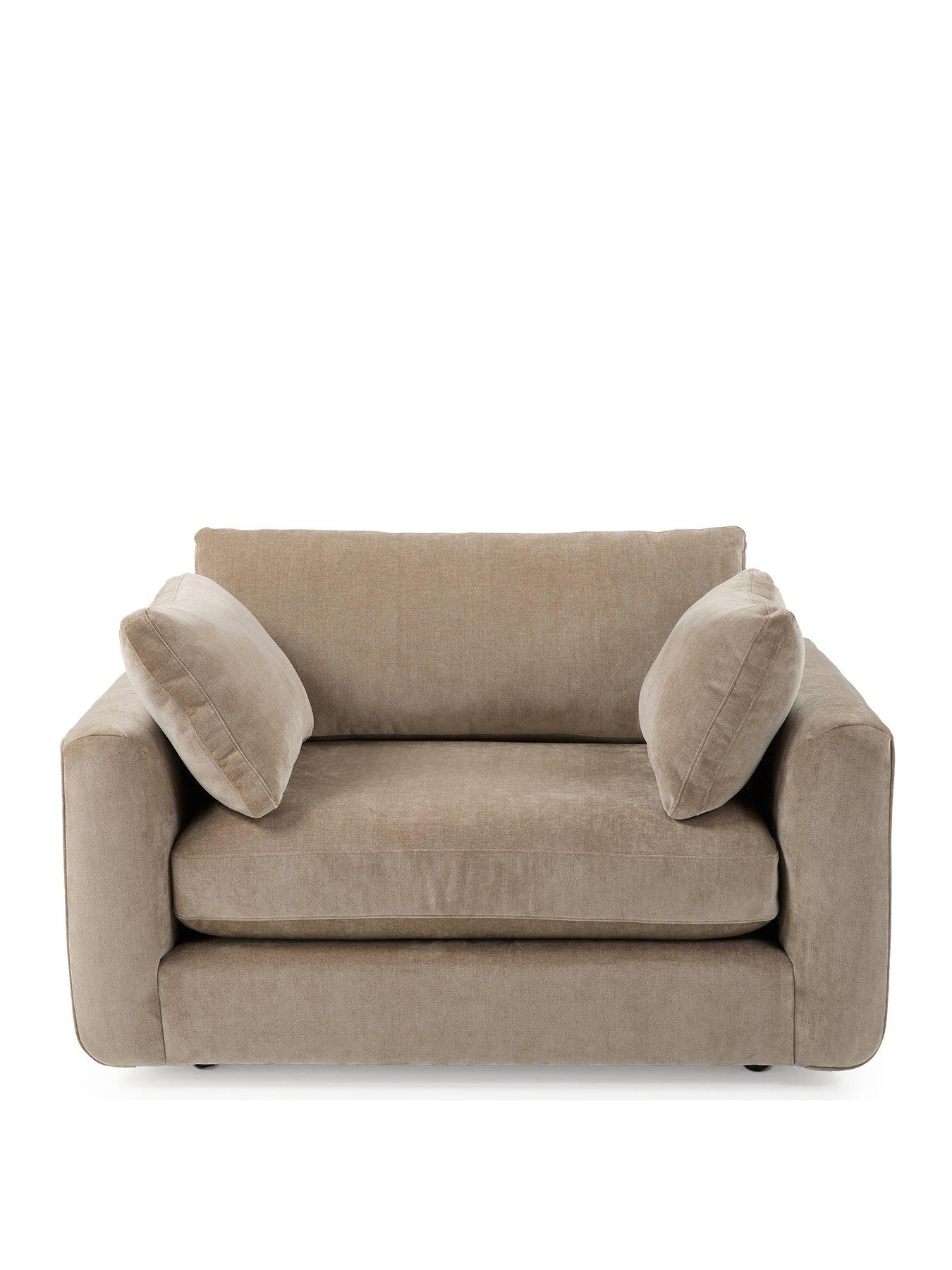  image of very-home-monte-carlo-fabric-snugglenbspchair