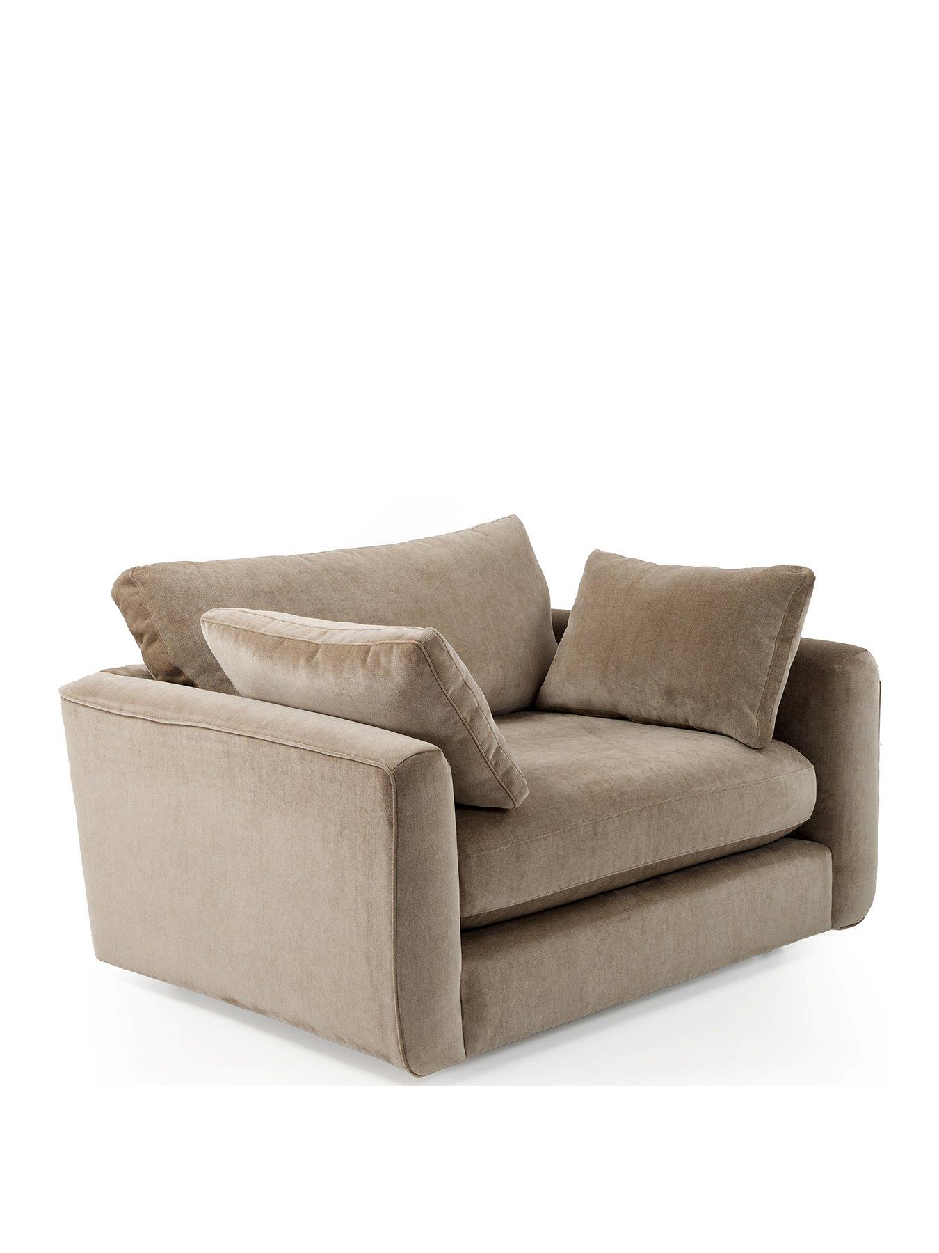  image of very-home-monte-carlo-fabric-snugglenbspchair