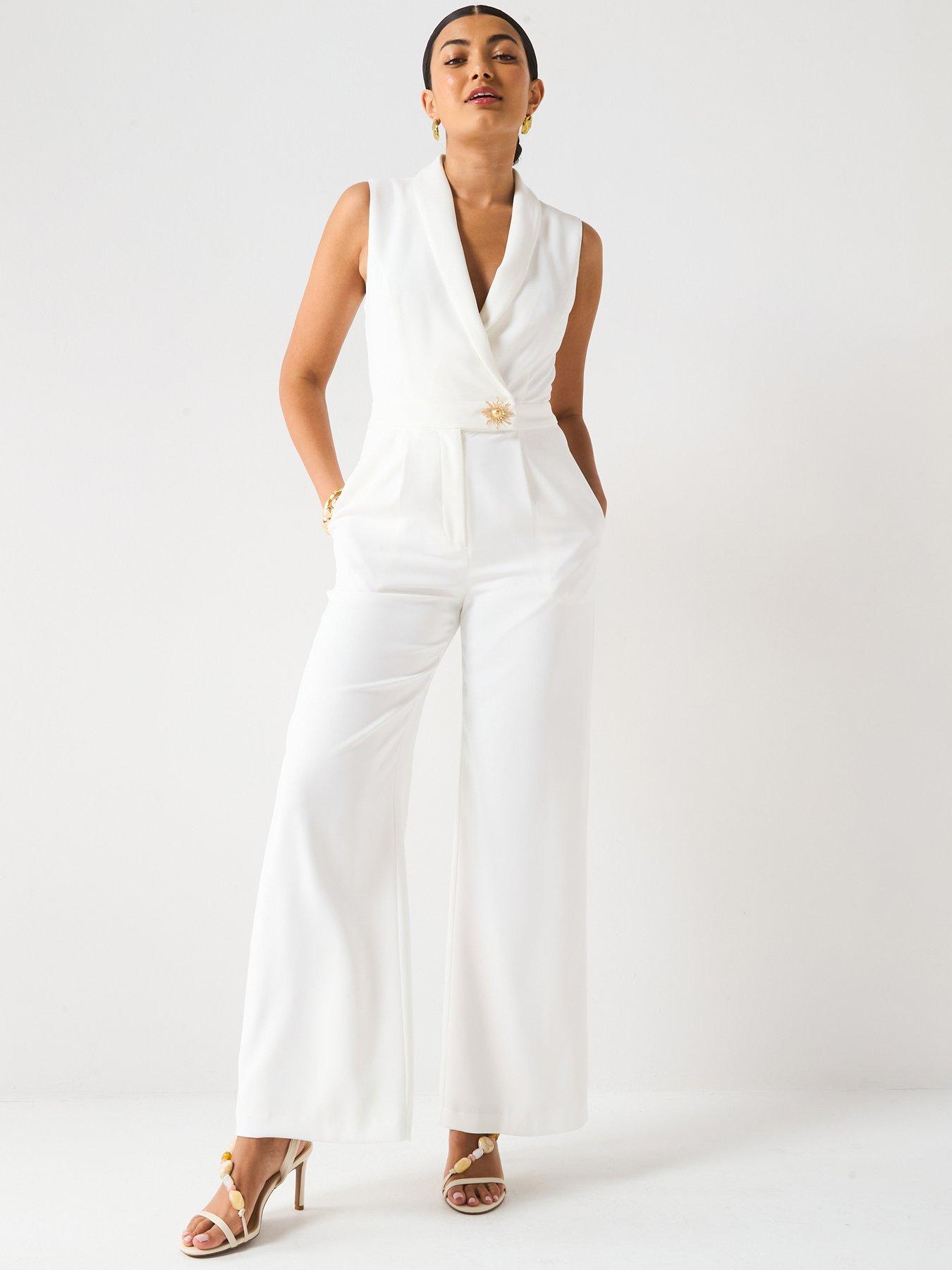 undefined Sleeveless occasion jumpsuit