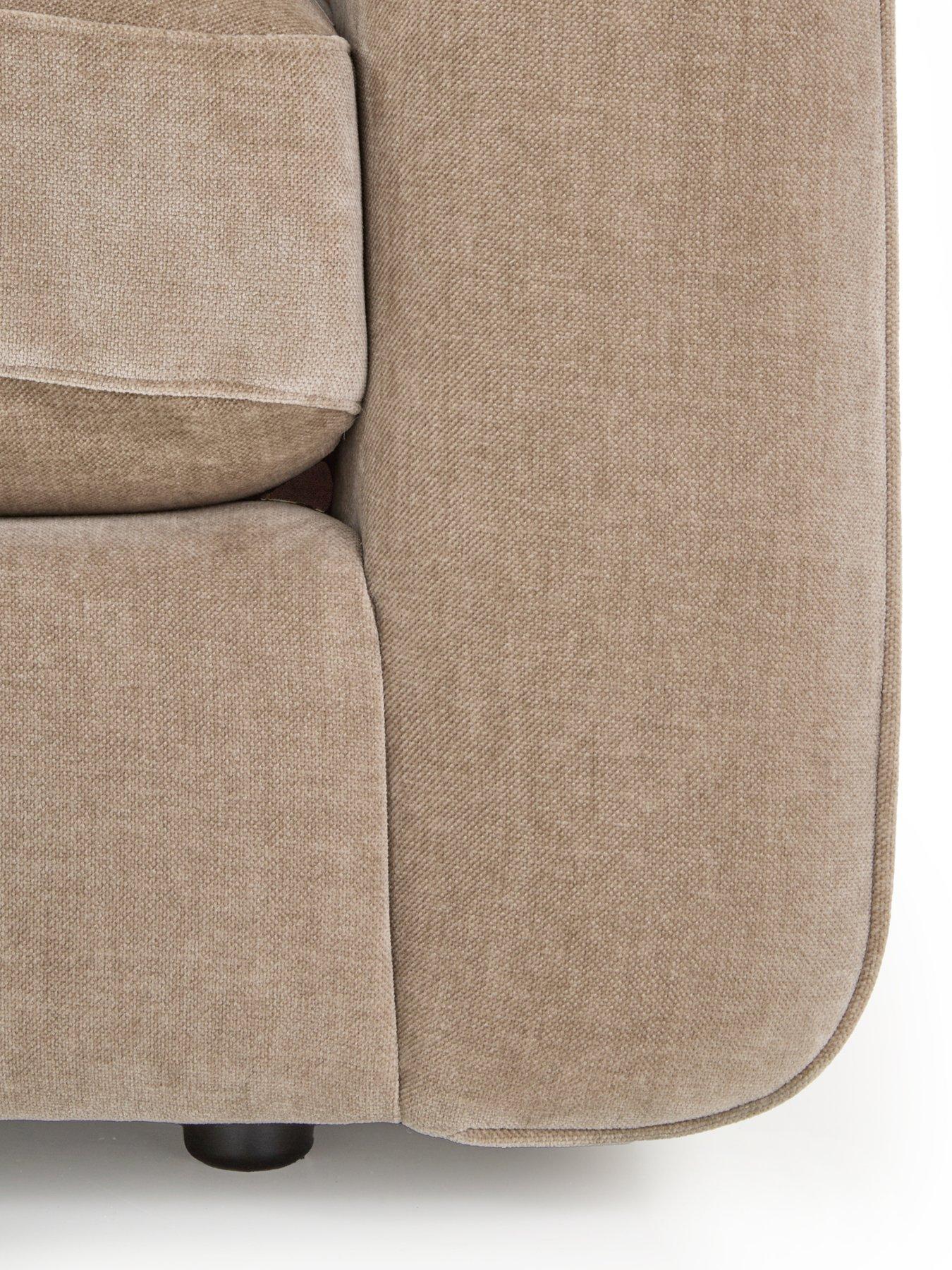 Image 6 of 7 of Very Home Monte Carlo Fabric Left Hand Corner Chaise Sofa