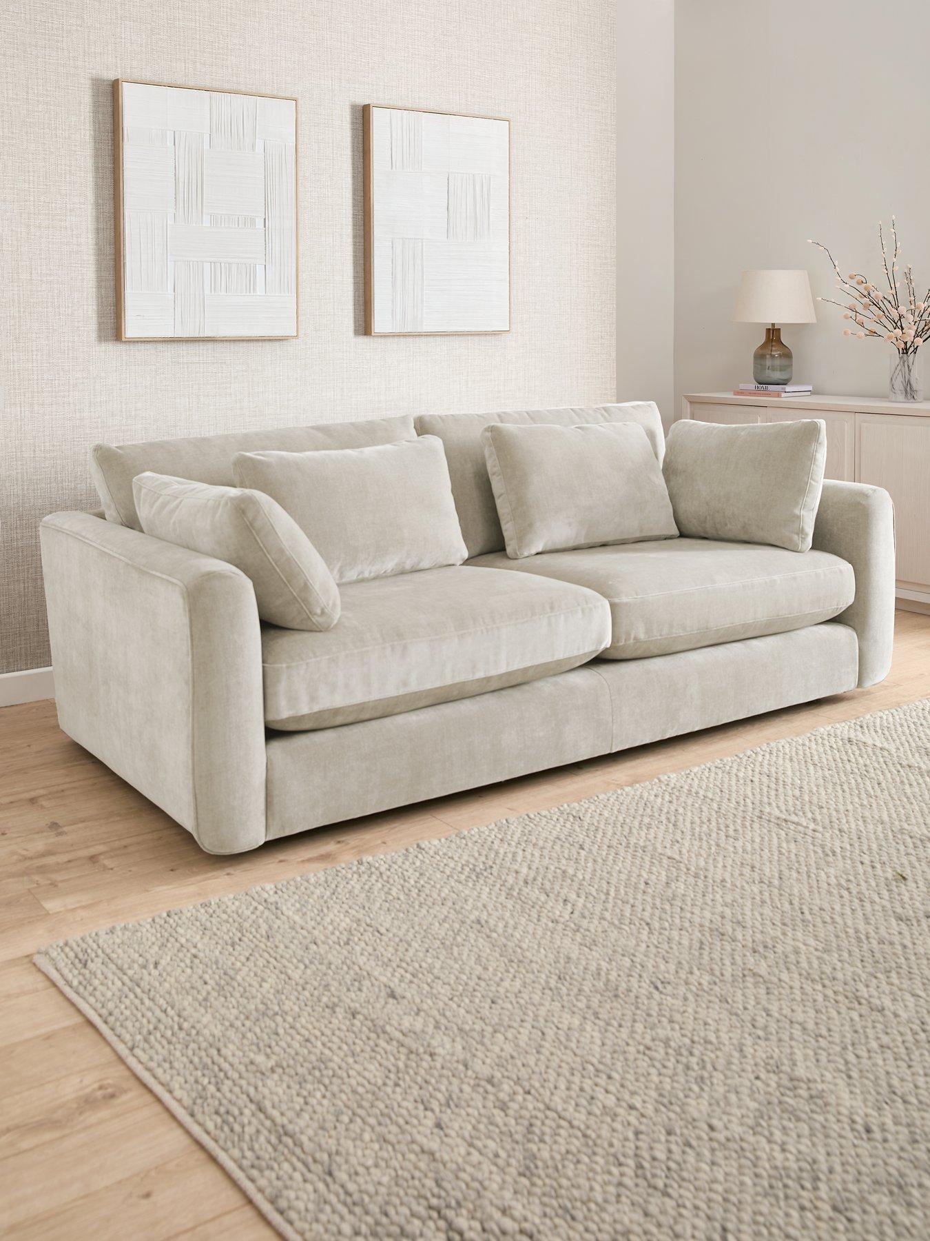 undefined Monte Carlo 4 Seater Fabric Sofa