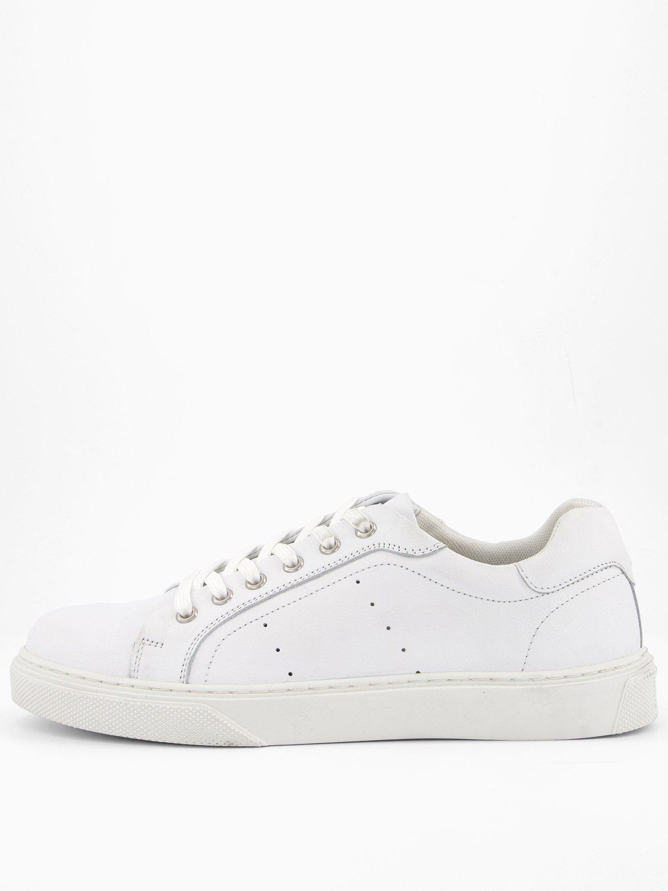 undefined Leather Trainer  -white