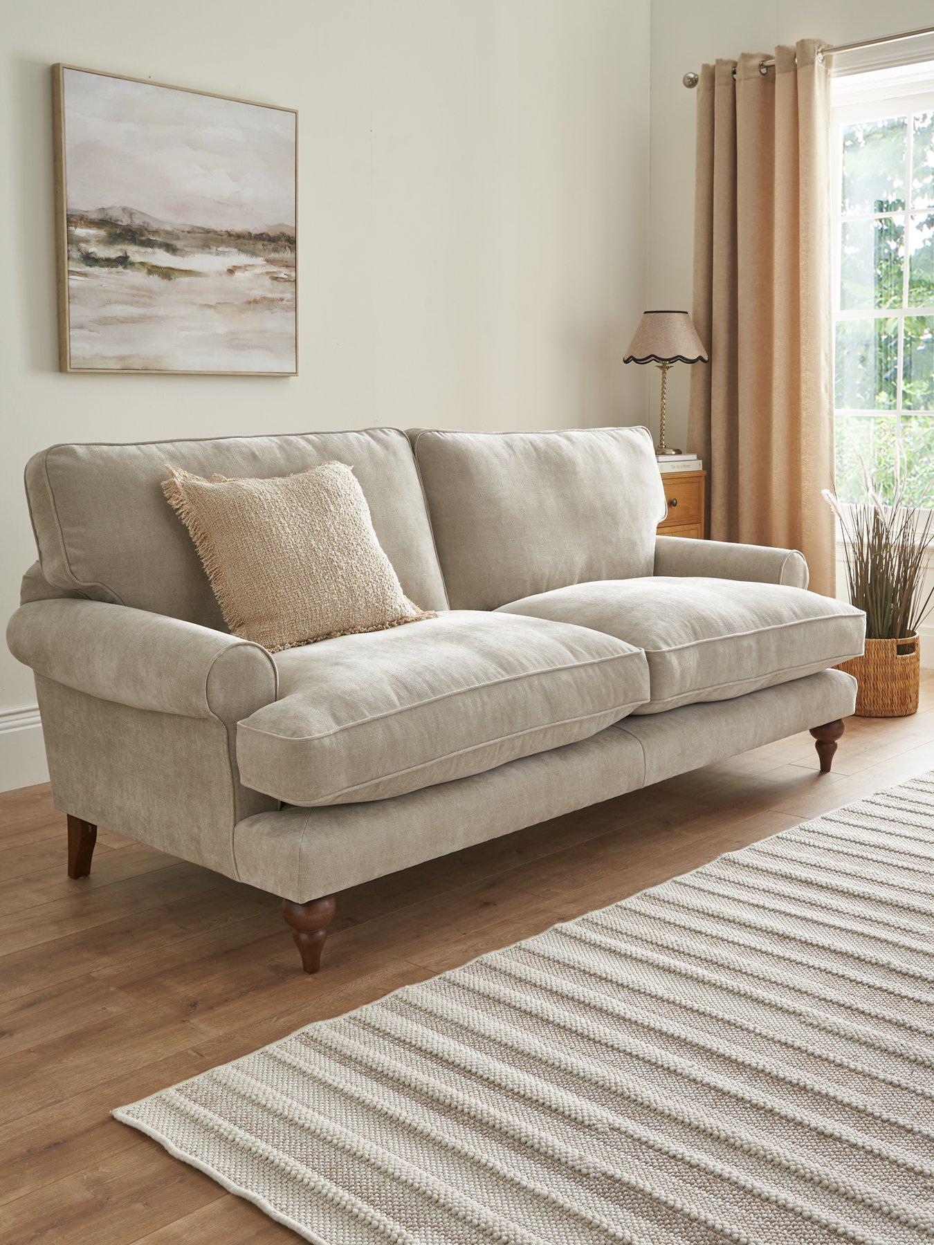 The Very Collection Kendal 4 Seater Fabric Sofa - Made to order in the UK