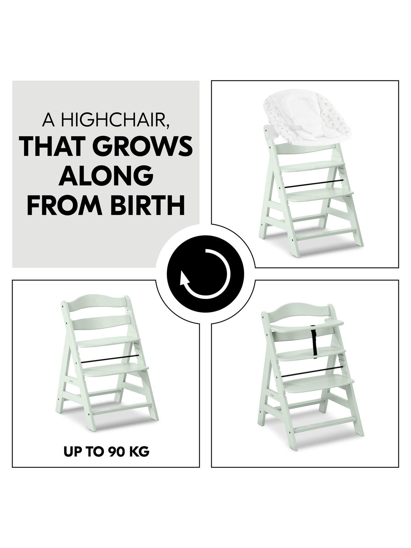 Image 5 of 8 of Hauck Alpha+ Wooden Highchair