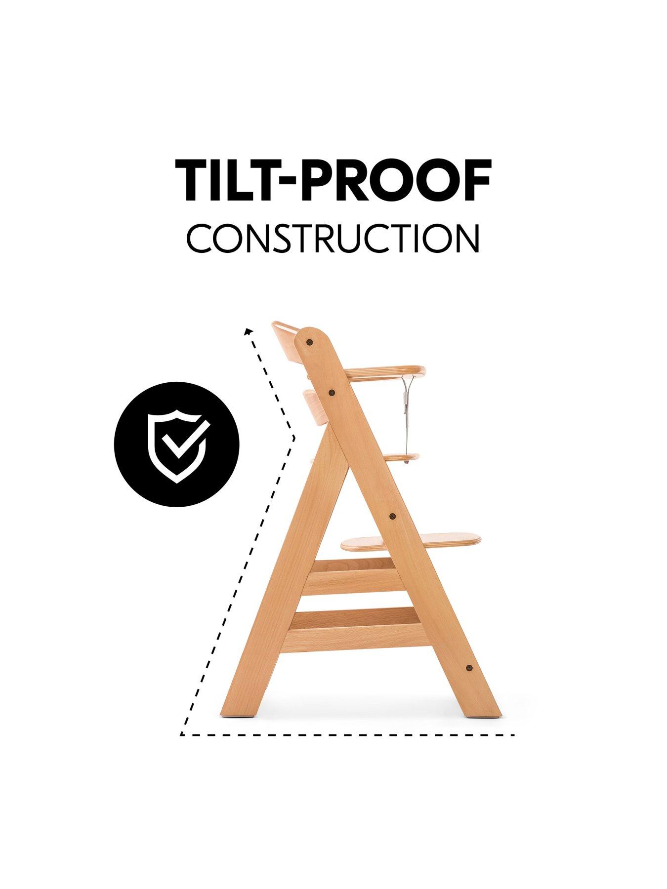 Image 5 of 8 of Hauck Alpha+ Wooden Highchair